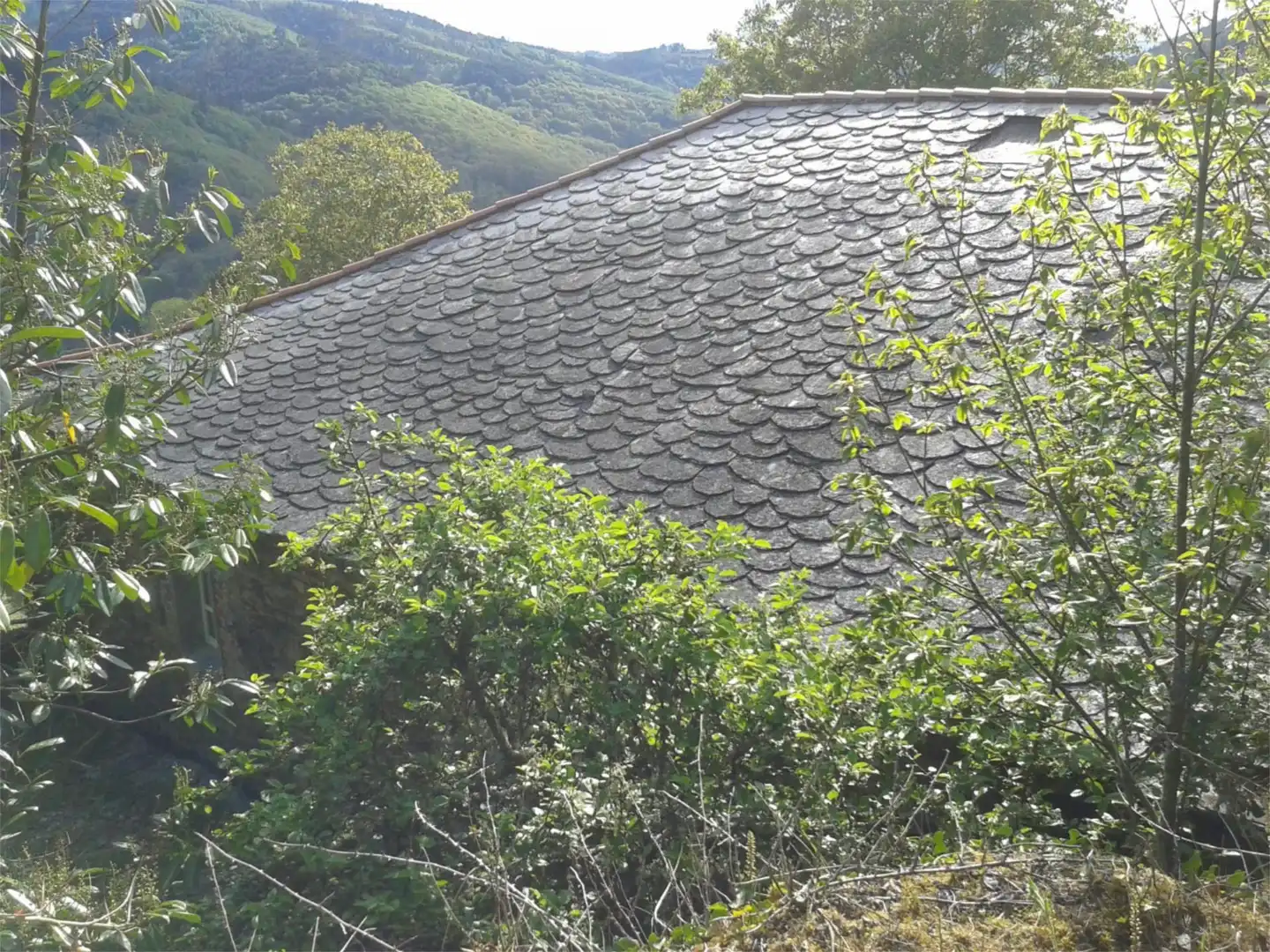 Wohnung zum Verkauf in Lugar Vilaframil, A Fonsagrada Außenansicht von Wohnung zum Verkauf in A Fonsagrada mit Privatgarten