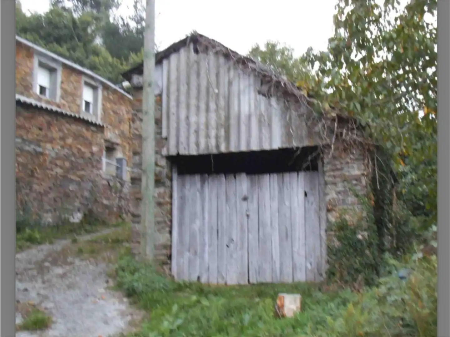 Wohnung zum Verkauf in Lugar Vilaframil, A Fonsagrada Außenansicht von Wohnung zum Verkauf in A Fonsagrada mit Privatgarten