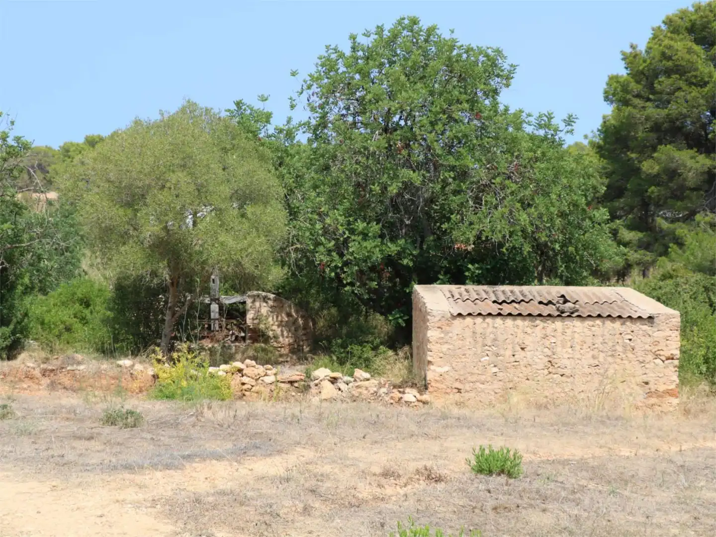 Finca rústica en venta en Sant Carles Finca rústica en venta en Santa Eulària des Riu con Calefacción, Jardín privado y Parquet