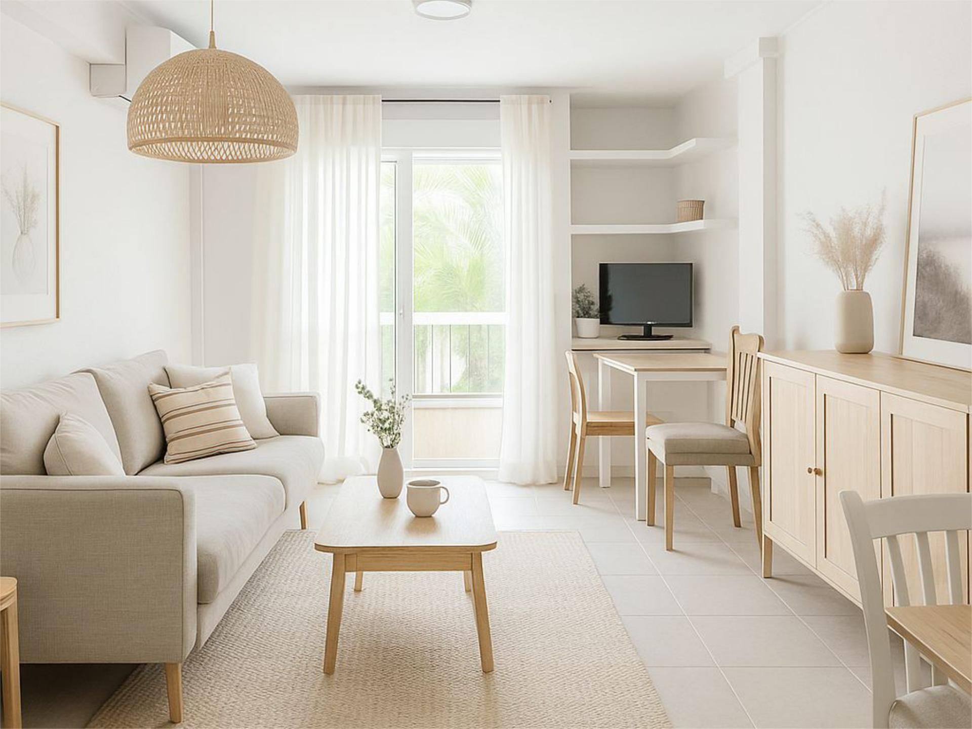 Piso en venta en Calle Vicente Aleixandre, Vista Alegre - Parque Cruz Conde Sala de estar de Piso en venta en  Córdoba Capital con Aire acondicionado, Calefacción y Balcón