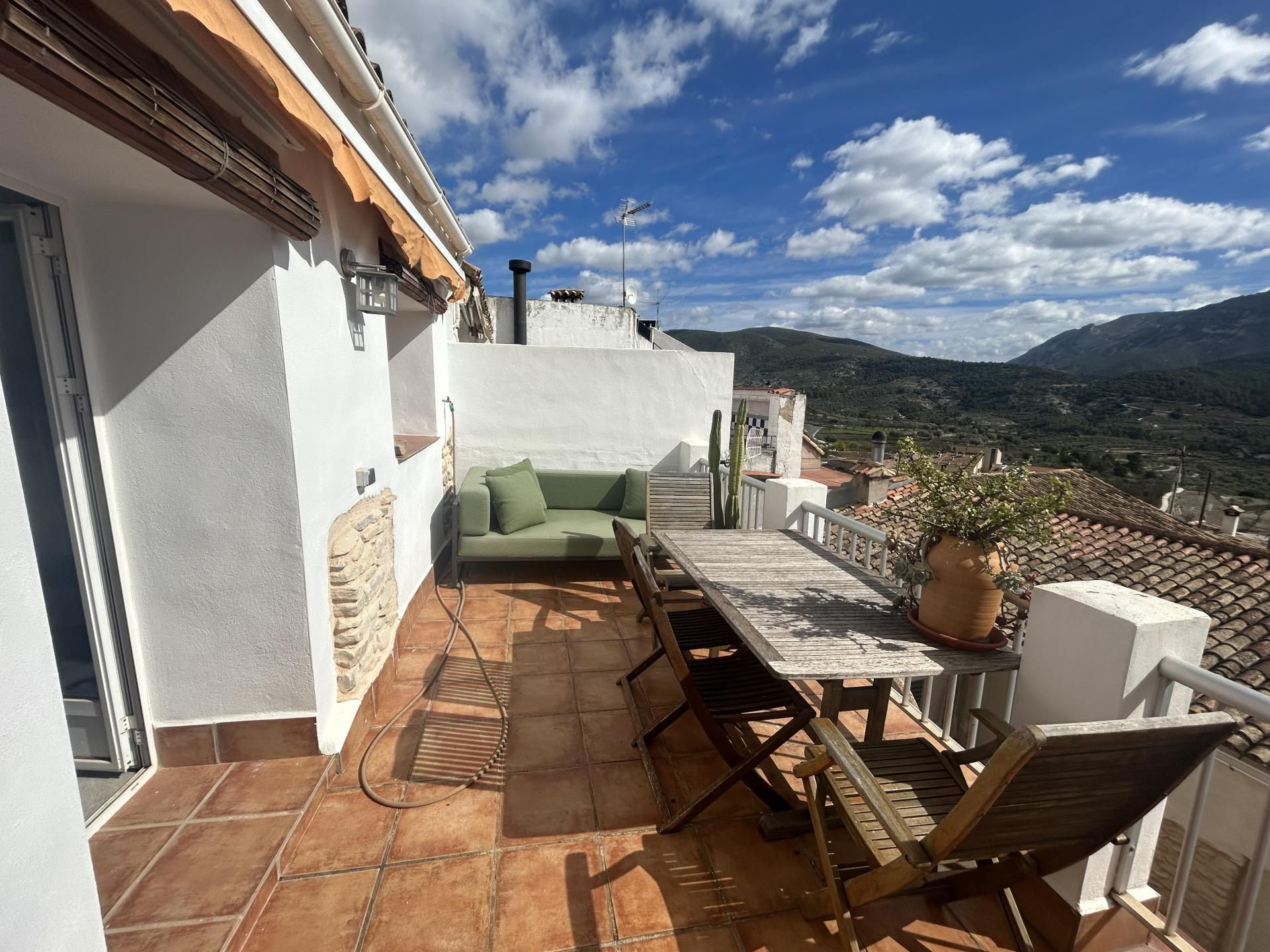 Terrace of Single-family semi-detached for sale in Benimassot  with Terrace and Balcony