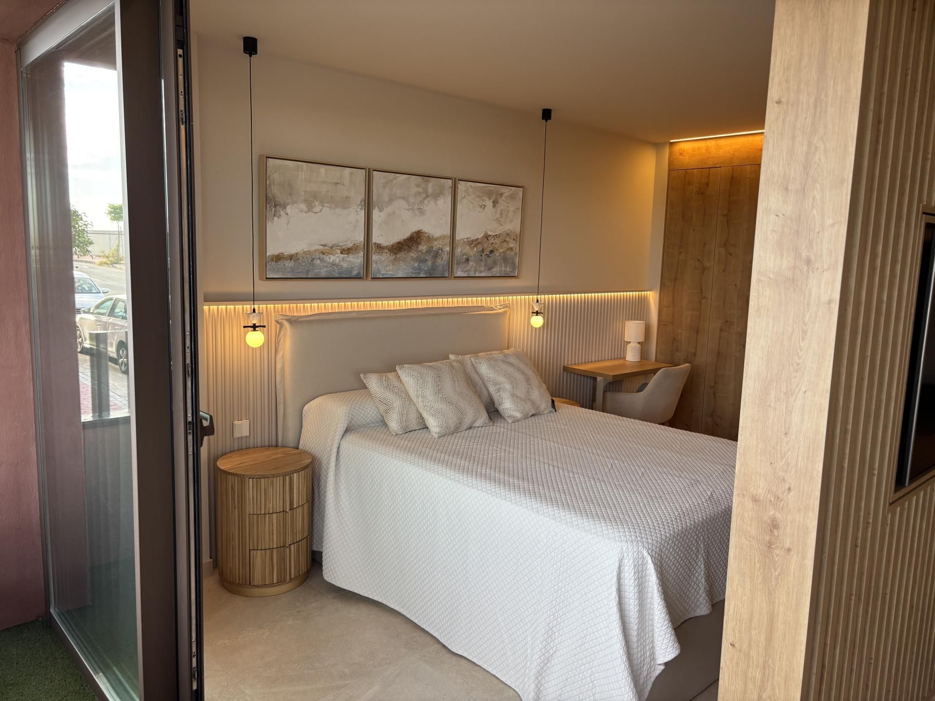 Flat to rent in Calle 3 Zb GP2, Guadalupe Bedroom of Flat to rent in  Murcia Capital  with Air Conditioner, Heating and Private garden