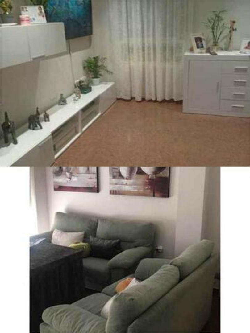 Living room of Flat for sale in Andújar  with Terrace and Furnished