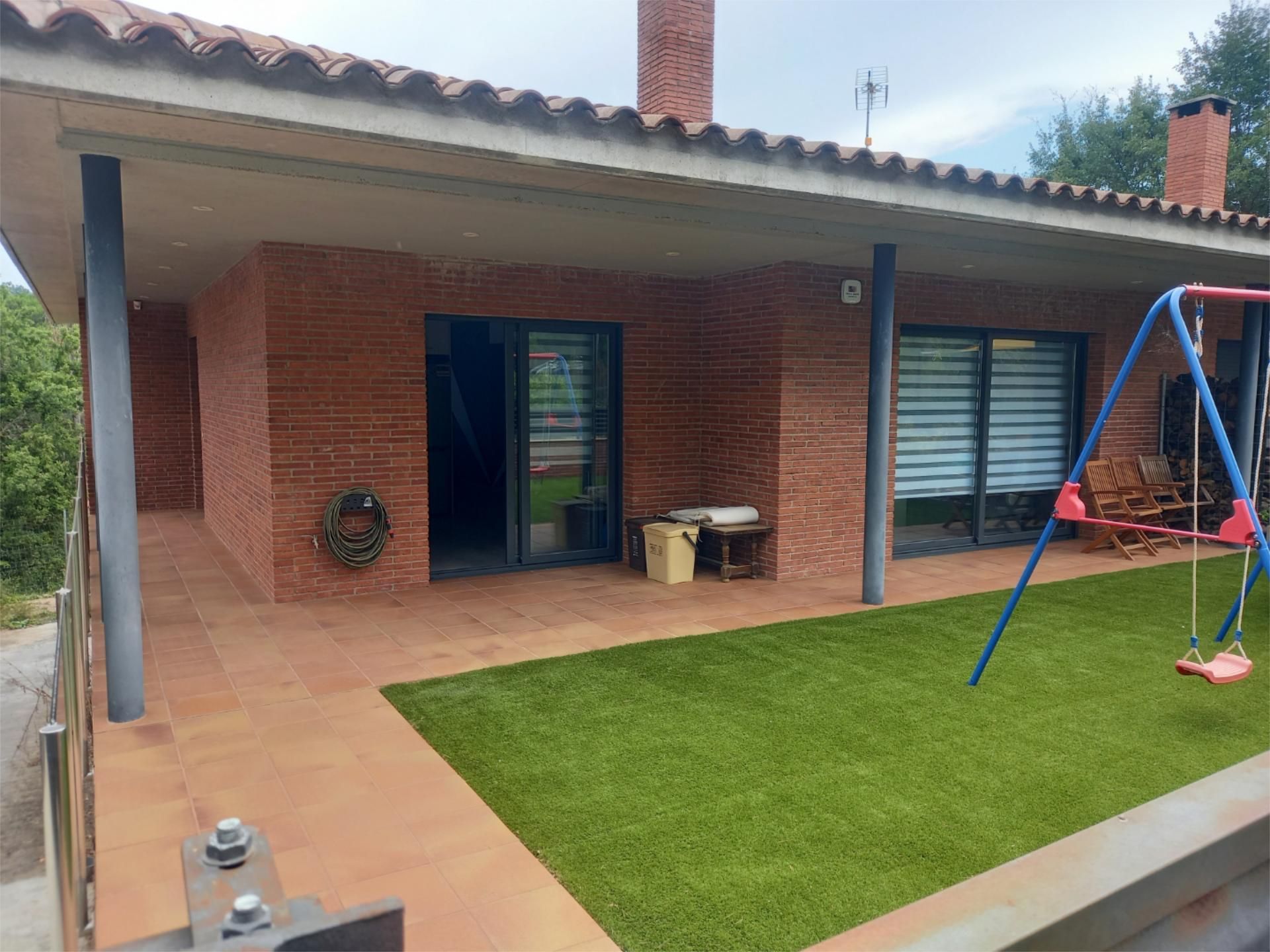 Terrace of Single-family semi-detached for sale in Viladrau  with Heating, Private garden and Terrace