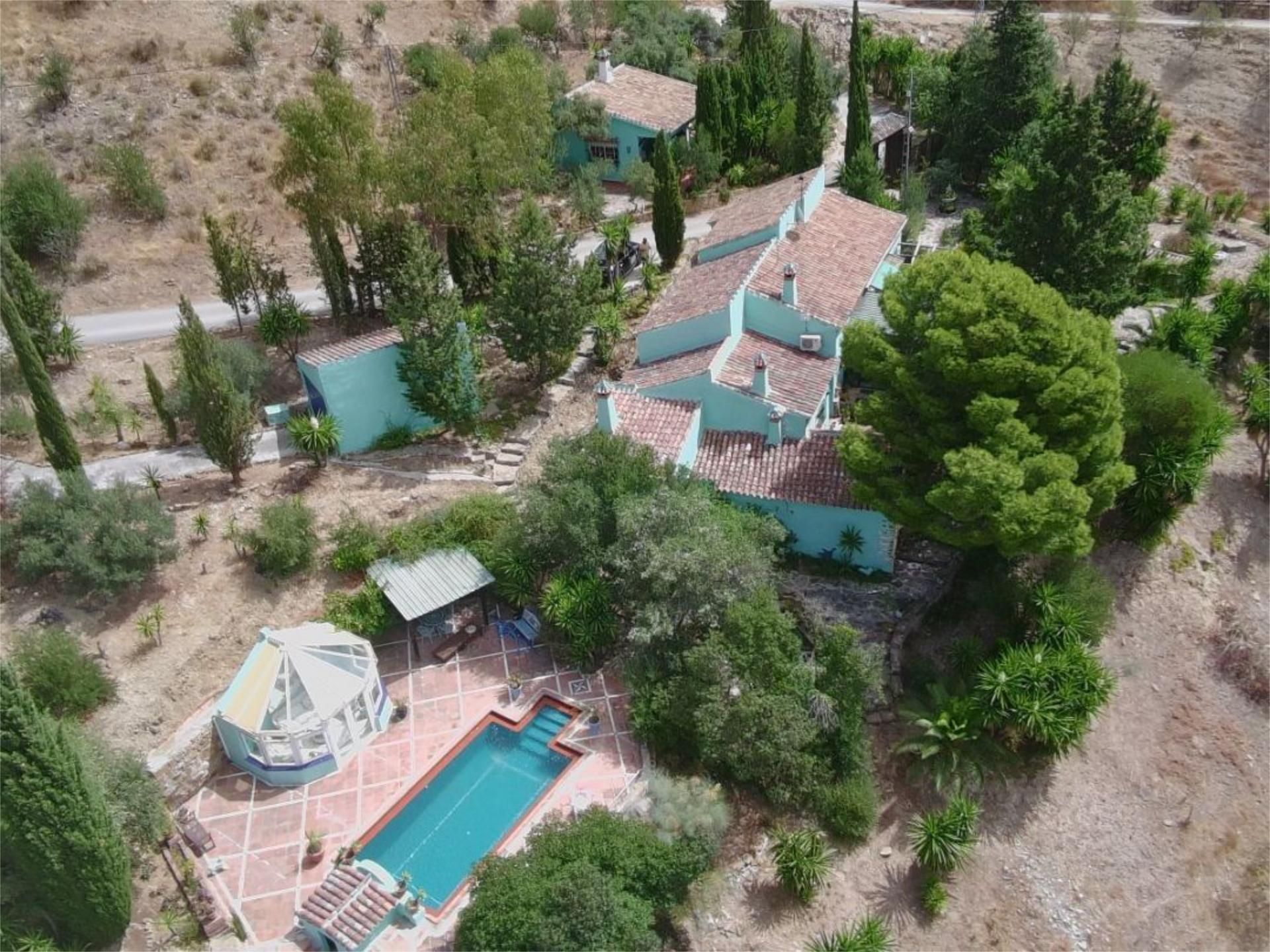 Exterior view of Country house for sale in Villanueva de la Concepción  with Air Conditioner, Heating and Private garden