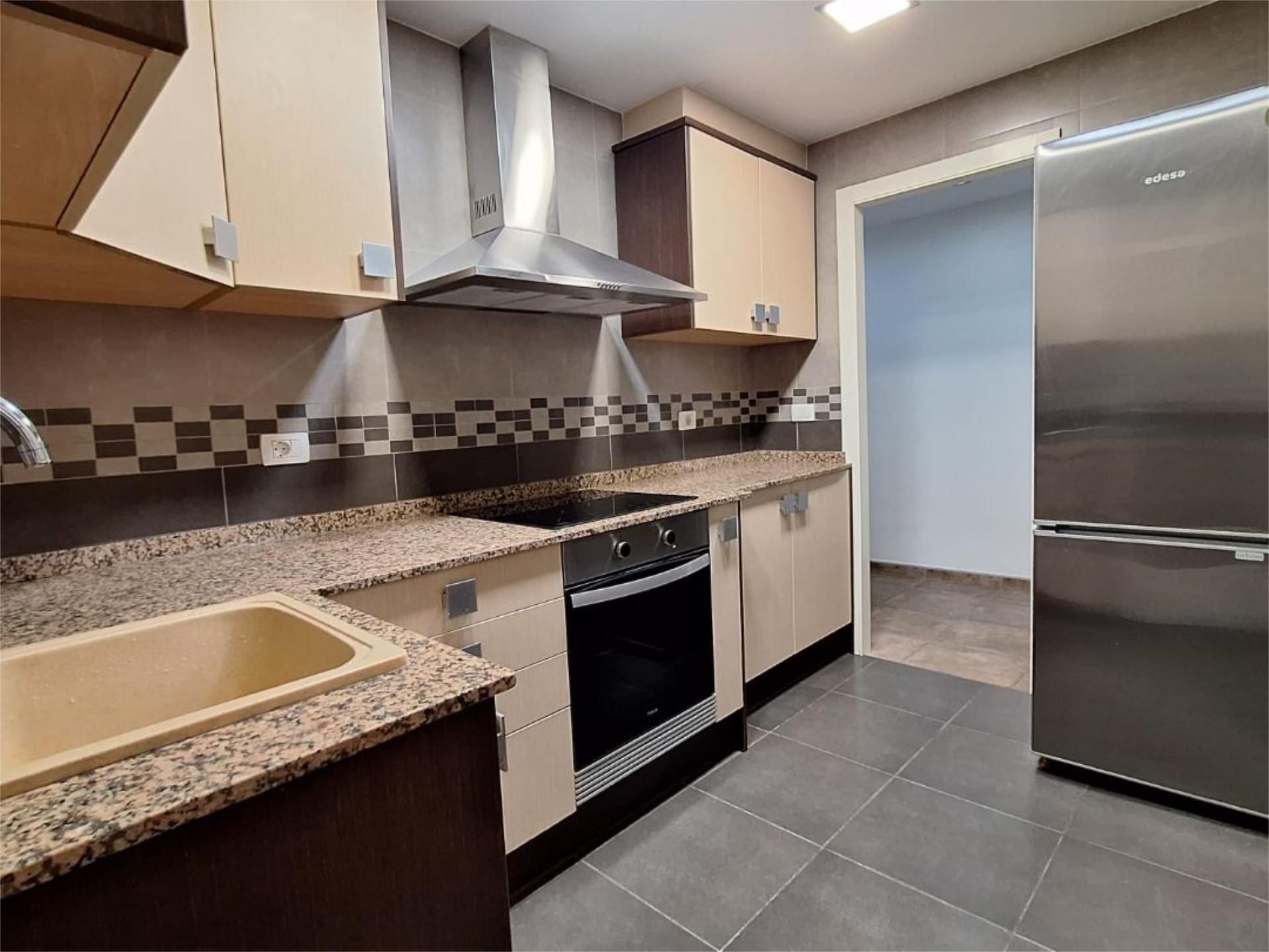 Kitchen of Flat to rent in Vila-real  with Air Conditioner, Storage room and Furnished