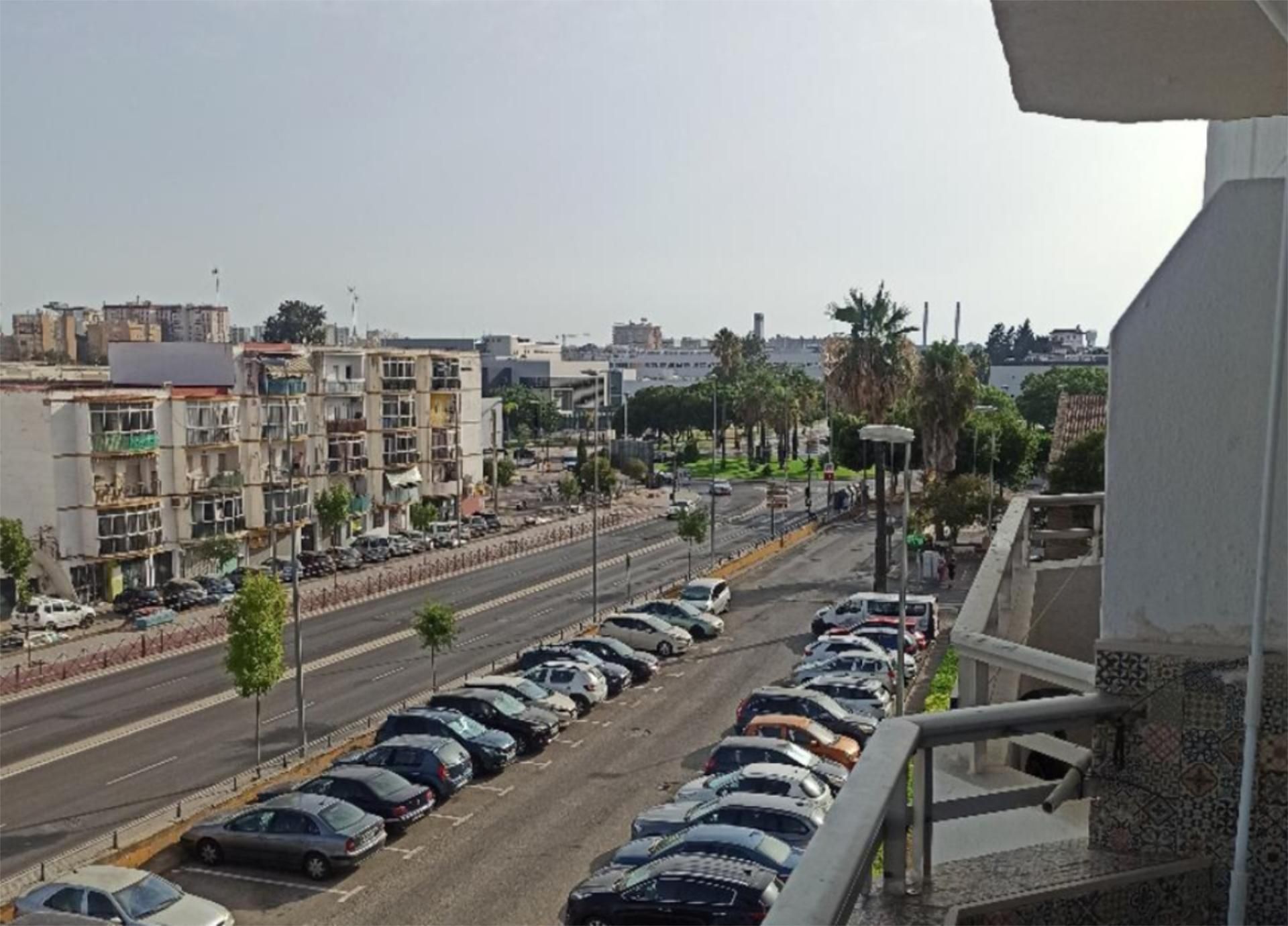Exterior view of Flat for sale in Jerez de la Frontera  with Air Conditioner, Private garden and Terrace