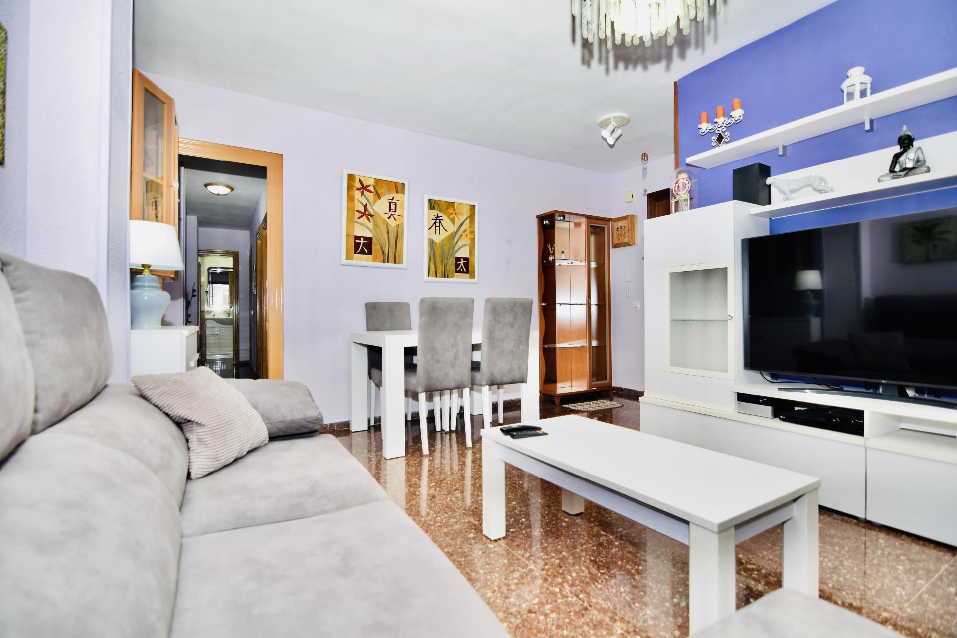 Flat for sale in Carrer de la Garita, 19, Centro Urbano Living room of Flat for sale in Benidorm  with Air Conditioner and Balcony