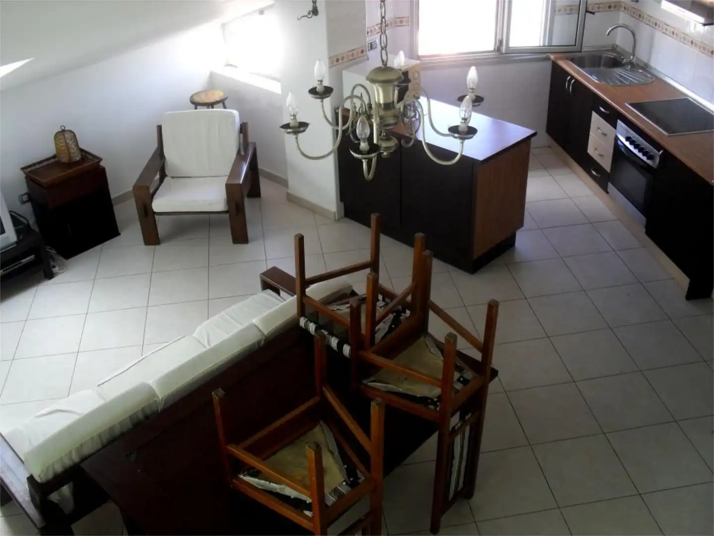 Piso en venta en Calle Romanticismo, 6, La Pardilla - San Antonio Sala de estar de Piso en venta en Telde con Amueblado