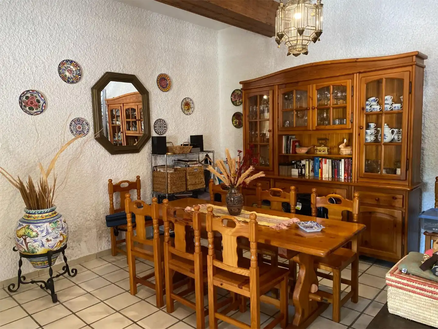 Casa o chalet en venta en Partida Els Siprerets, 15, Noroeste Comedor de Casa o chalet en venta en Santa Pola con Aire acondicionado, Terraza y Piscina