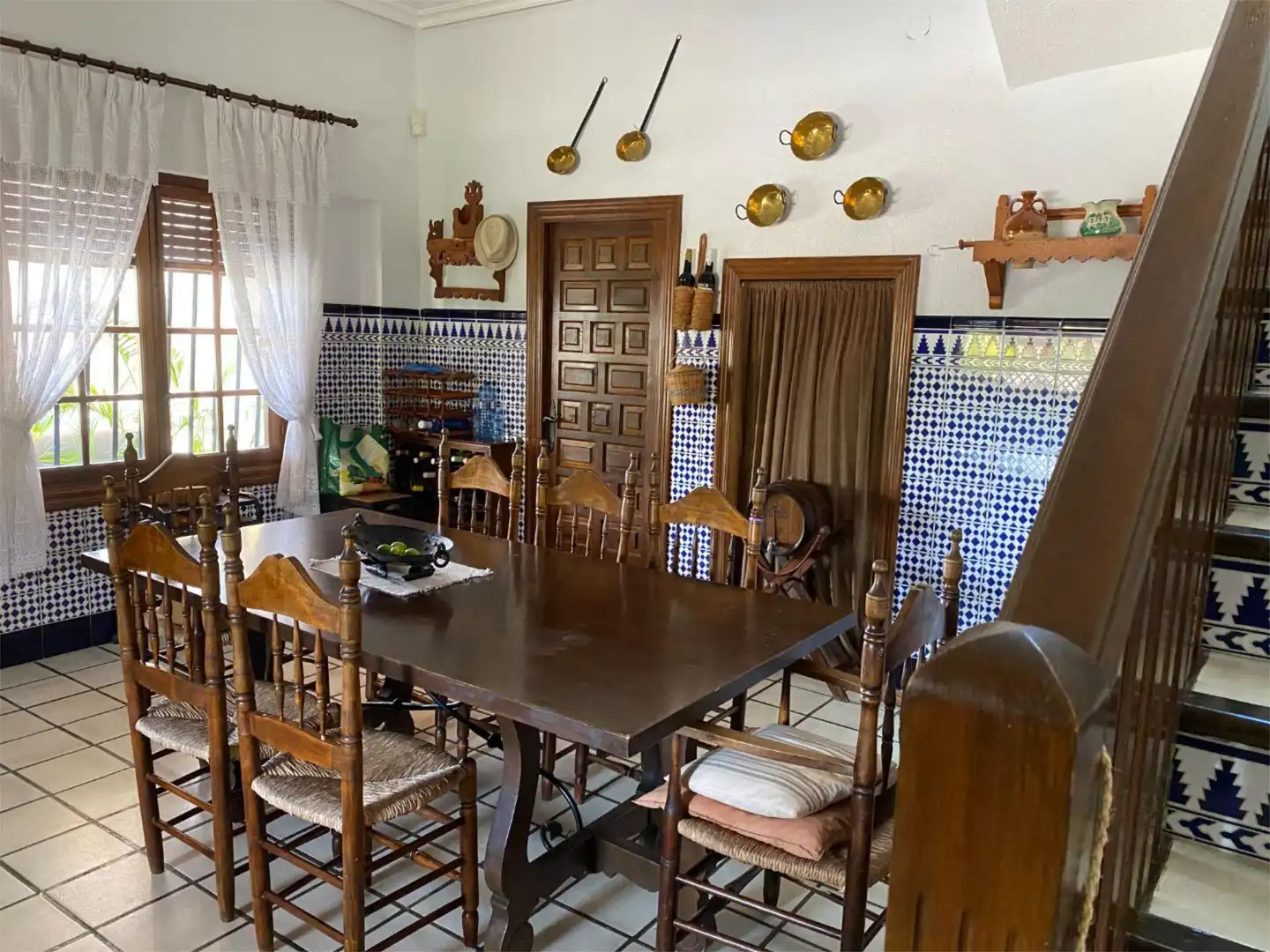 Casa o chalet en venta en Partida Els Siprerets, 15, Noroeste Comedor de Casa o chalet en venta en Santa Pola con Aire acondicionado, Terraza y Piscina