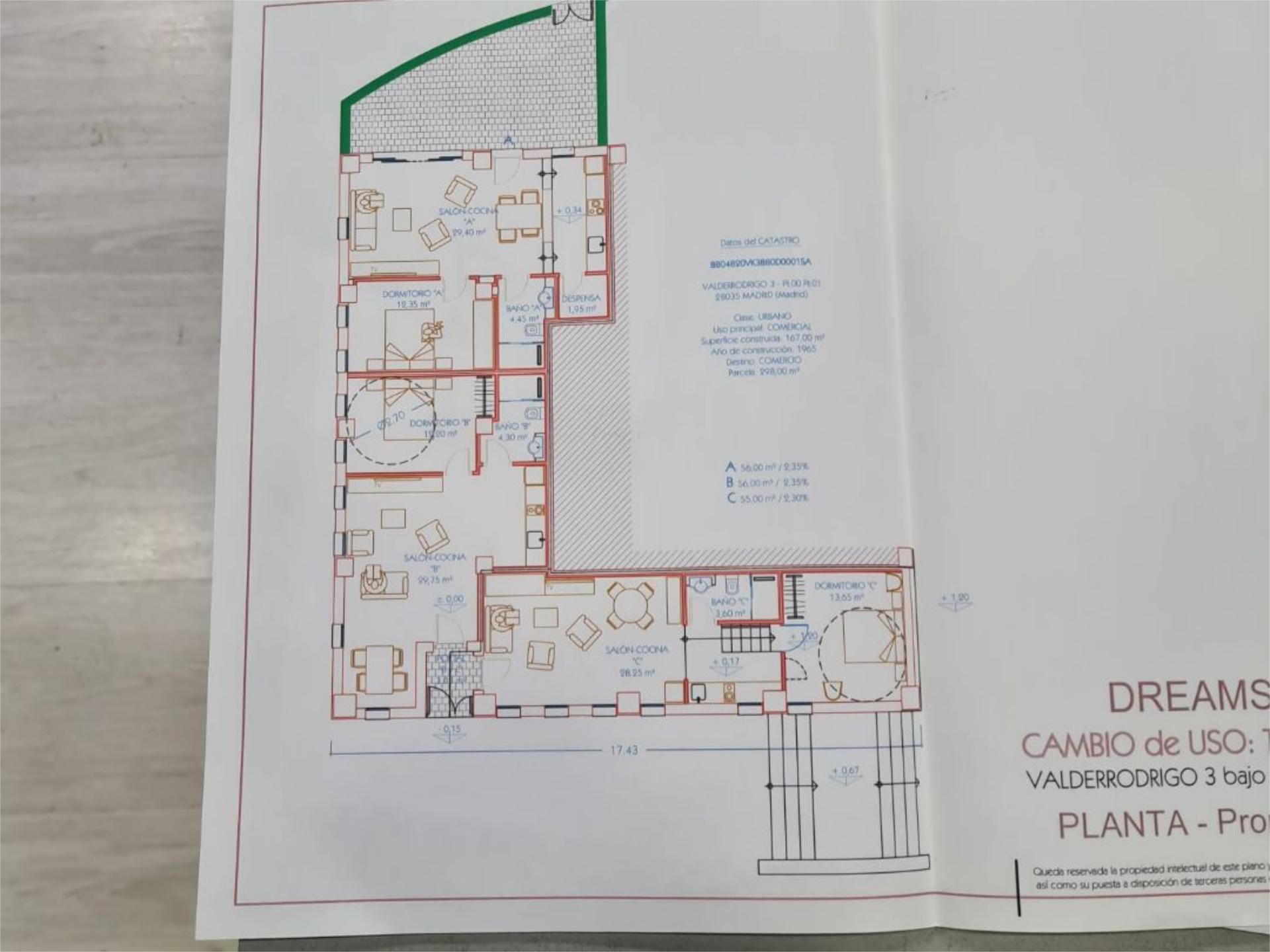 Pis en venda a Calle de Valderrodrigo, 3, Valdezarza