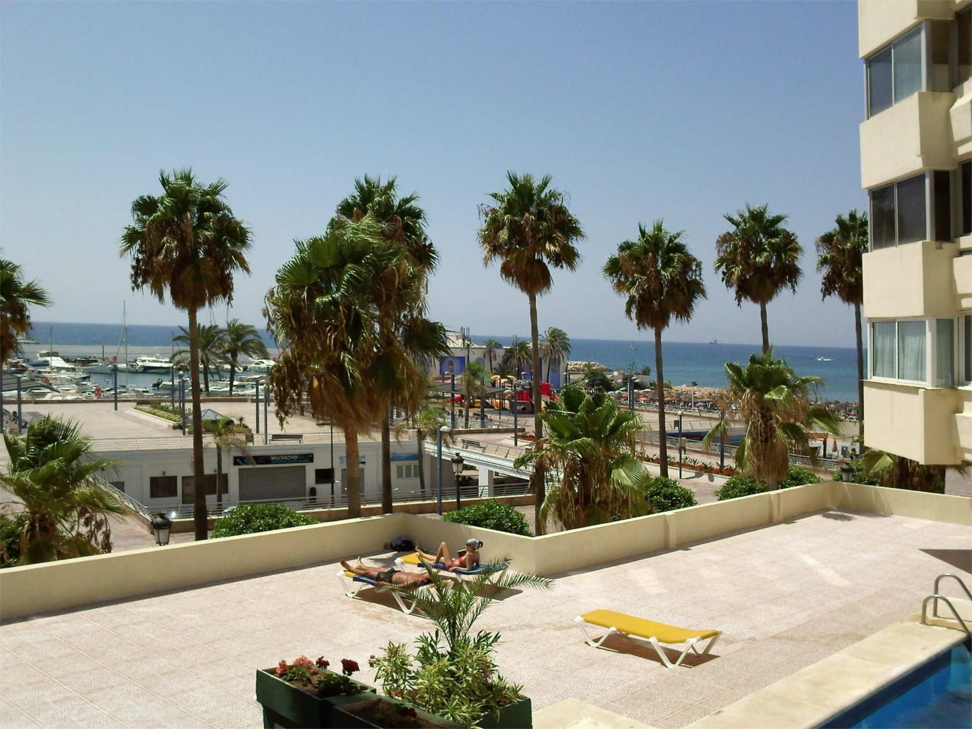 Terrace of Study to rent in Marbella  with Swimming Pool and Furnished