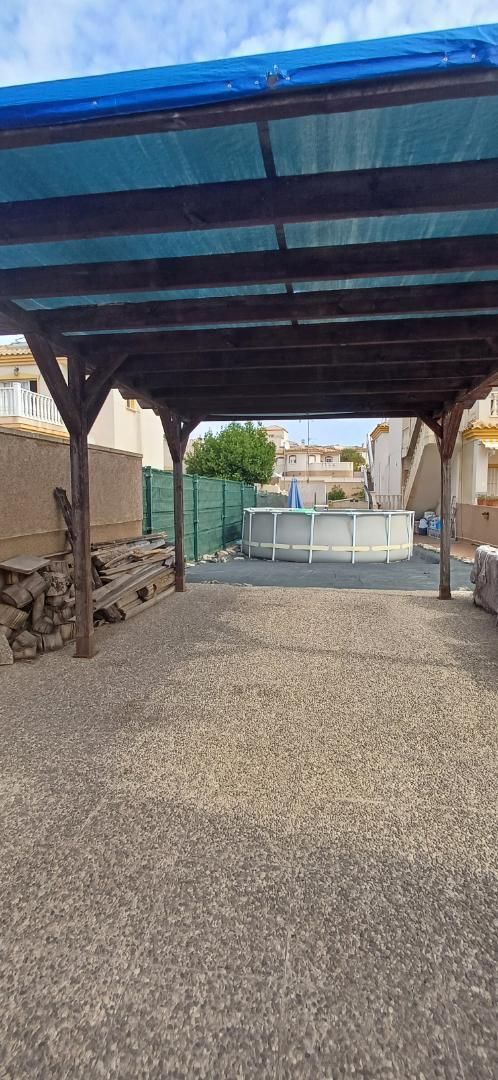 Swimming pool of Single-family semi-detached to rent in Castalla  with Air Conditioner, Private garden and Terrace
