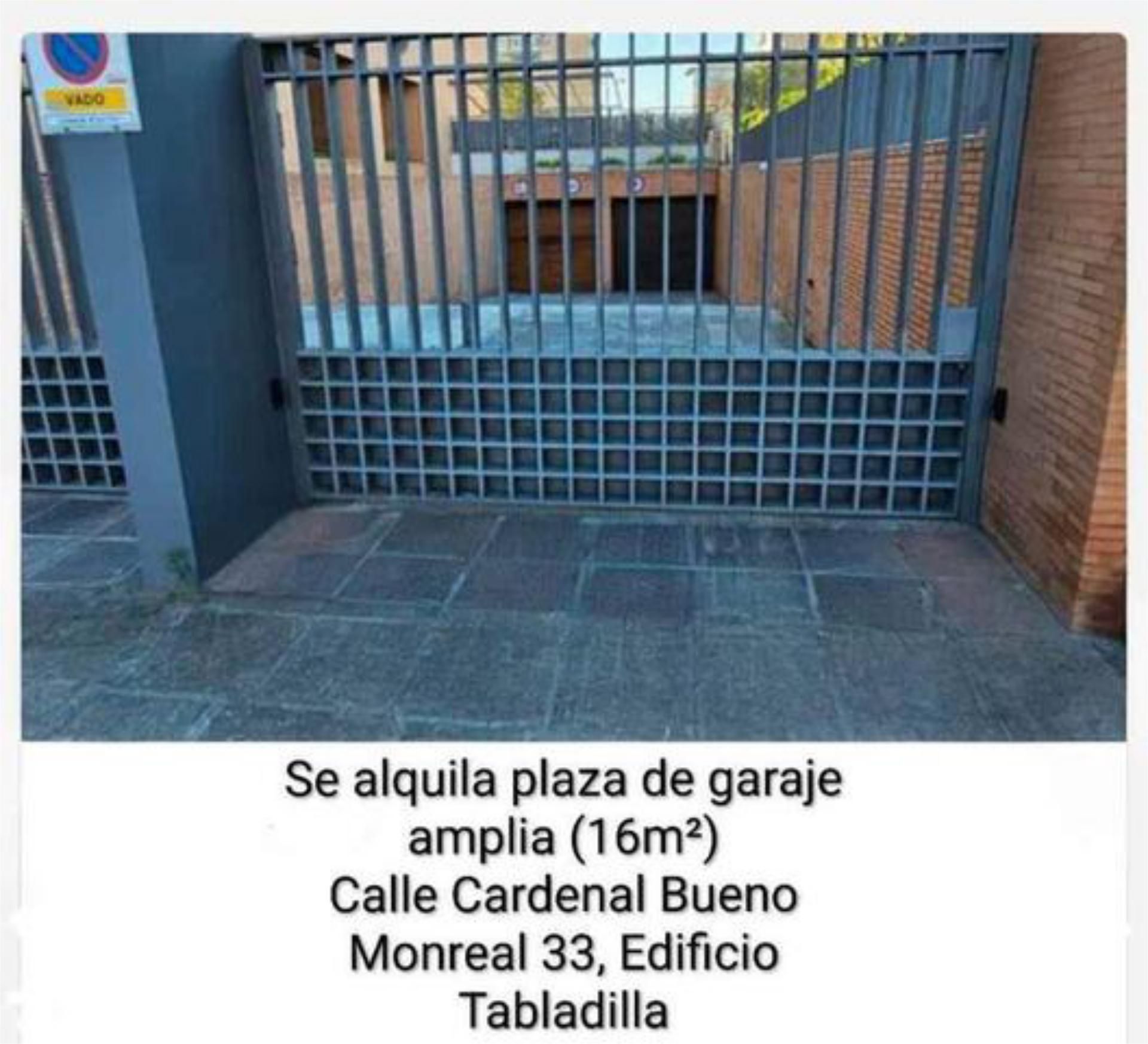 Parking of Garage to rent in  Sevilla Capital