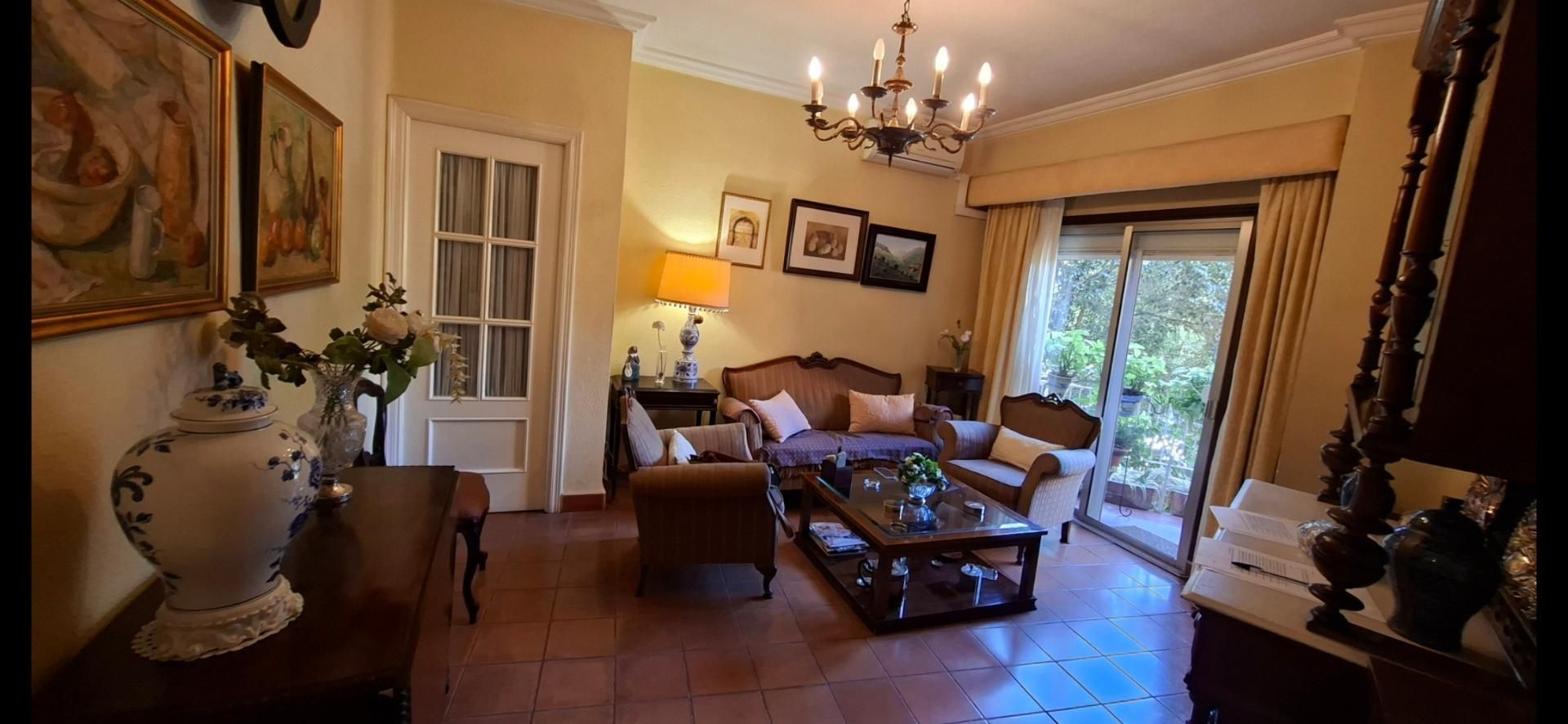 Sala de estar de Piso en venta en  Sevilla Capital con Calefacción, Jardín privado y Terraza