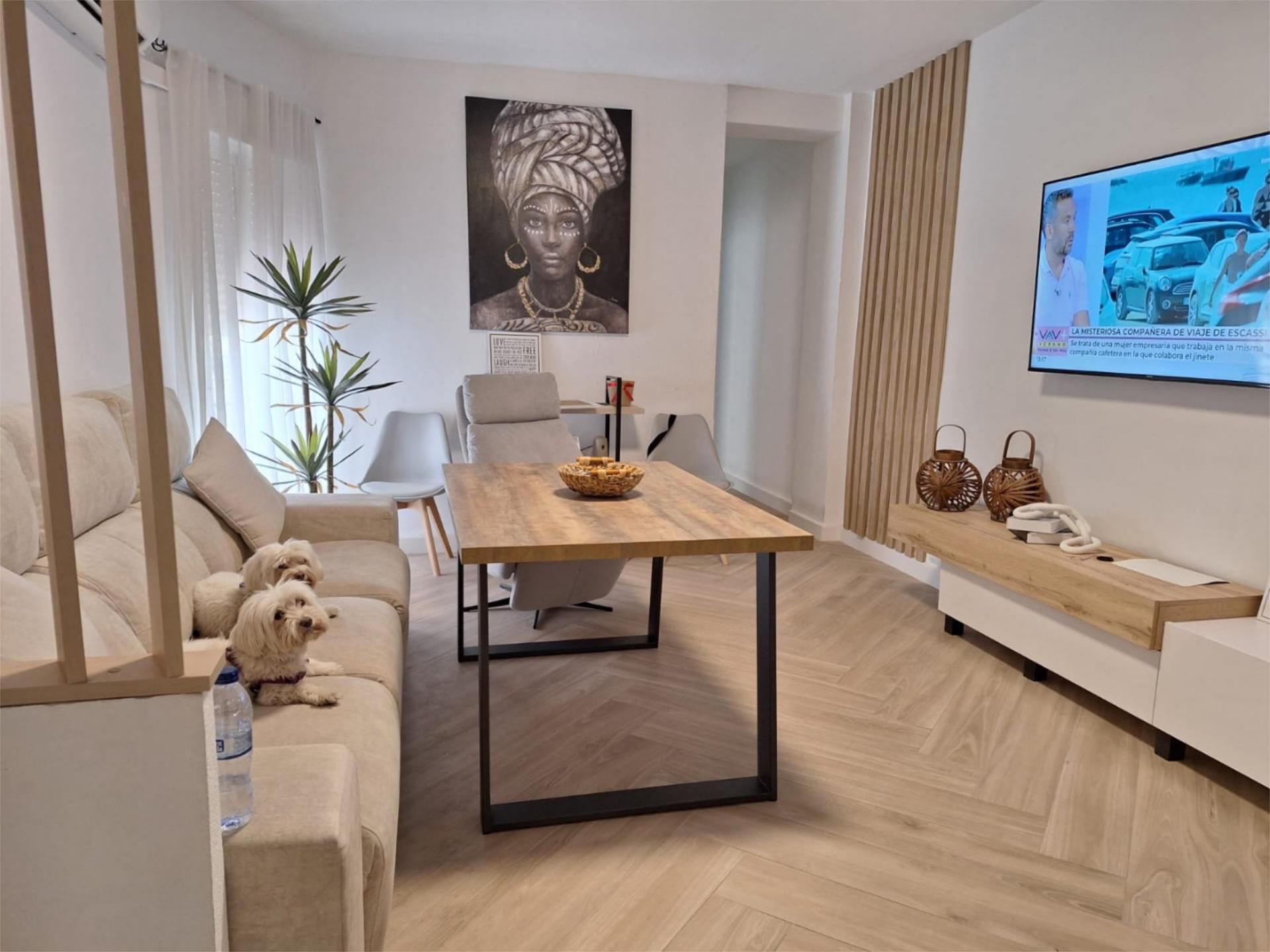 Flat to rent in Calle Salsipuedes, 6, Torredonjimeno Living room of Flat to rent in Torredonjimeno with Air Conditioner, Terrace and Furnished