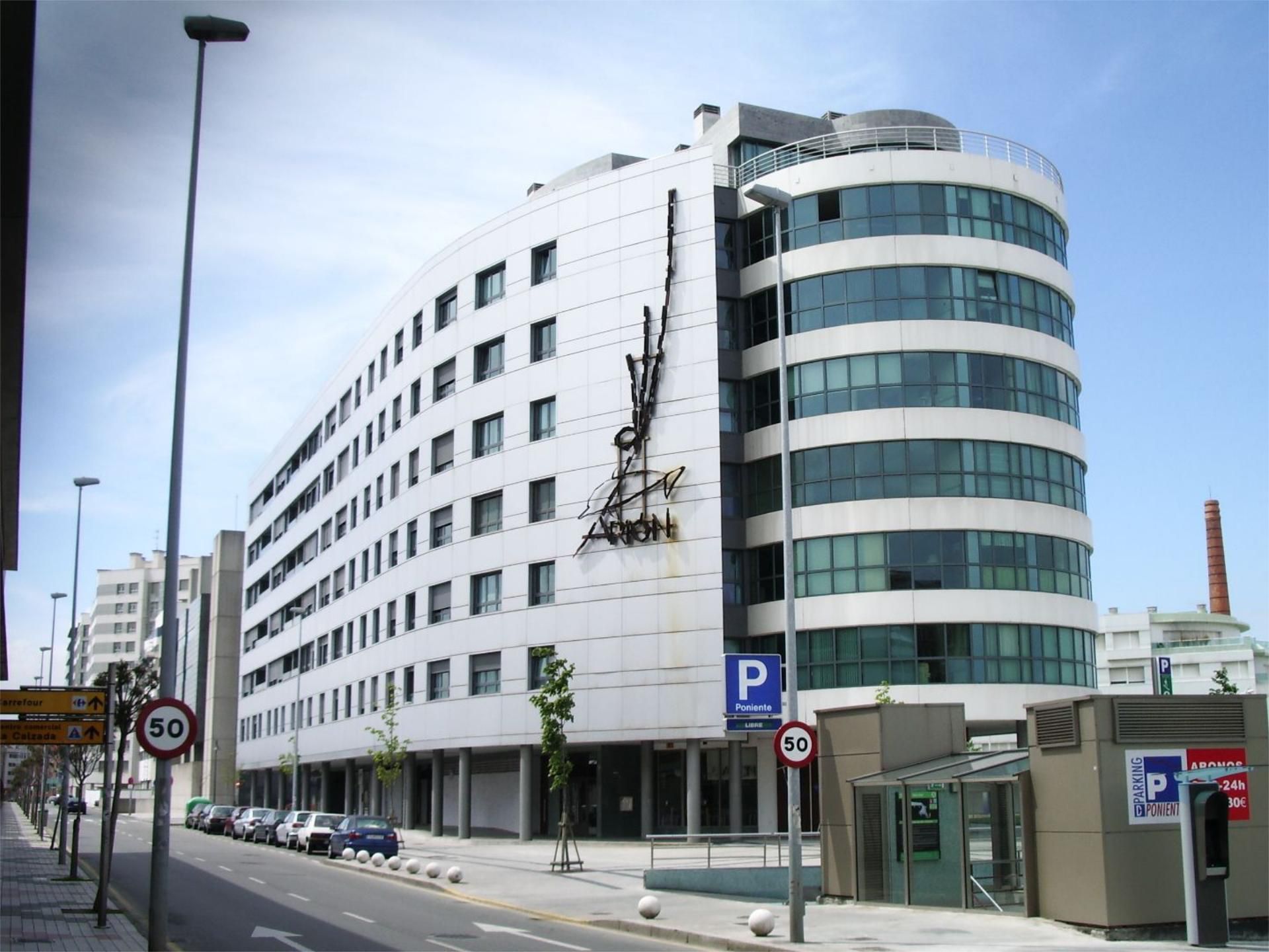 Exterior view of Flat for sale in Gijón   with Parquet flooring, Furnished and Video intercom