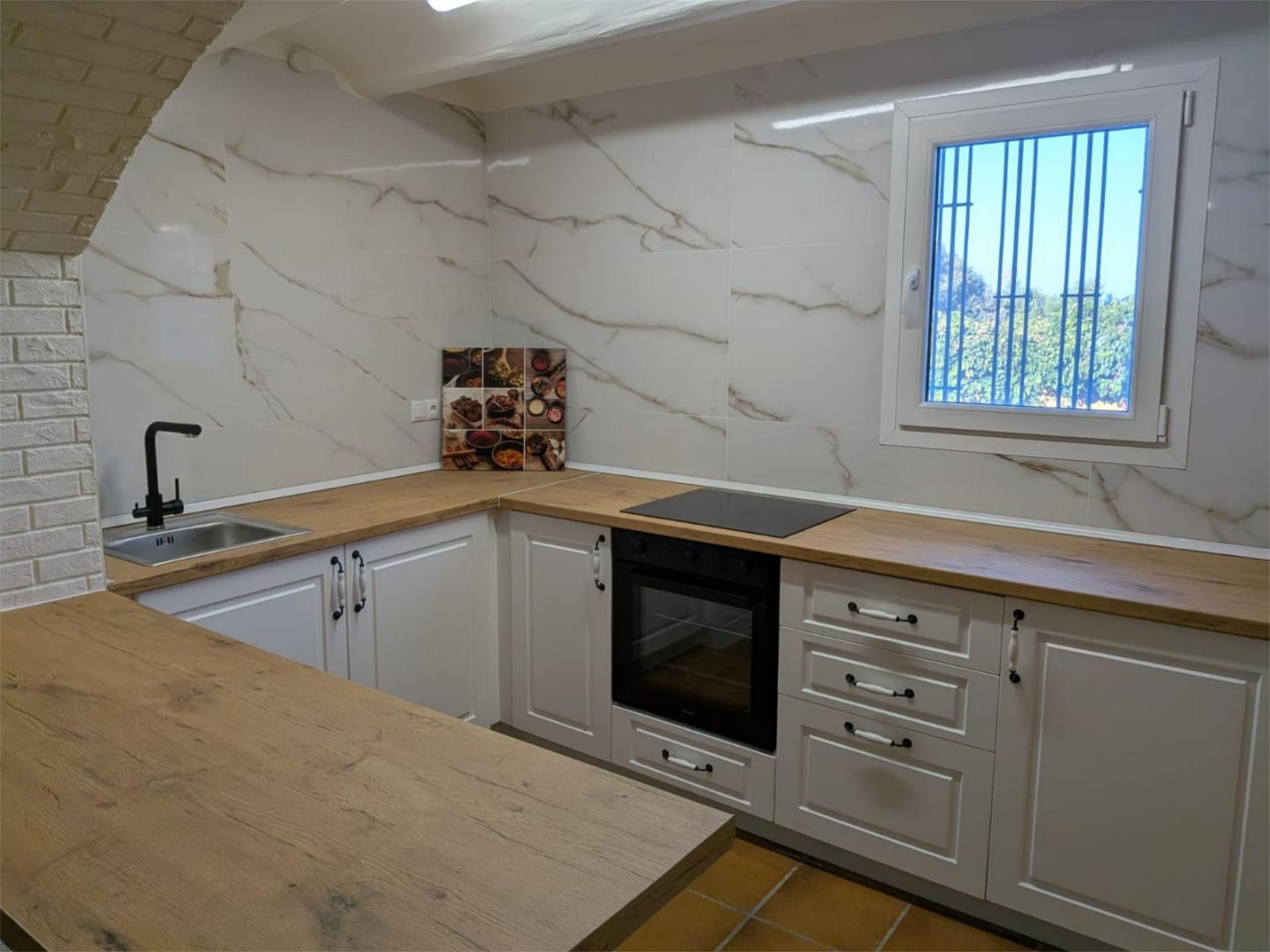 Kitchen of Flat for sale in Gelida  with Heating, Private garden and Parquet flooring