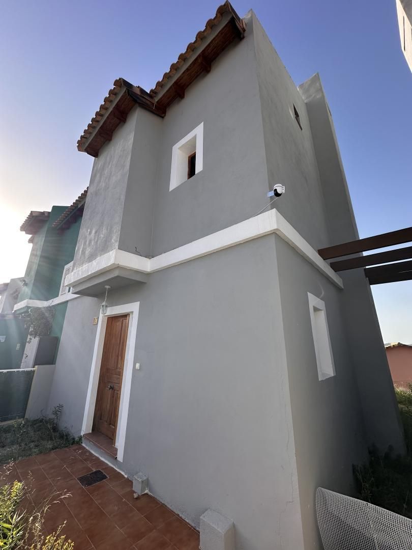 Single-family semi-detached to rent in Partida Muscaret, Relleu Exterior view of Single-family semi-detached to rent in Relleu  with Air Conditioner, Heating and Private garden