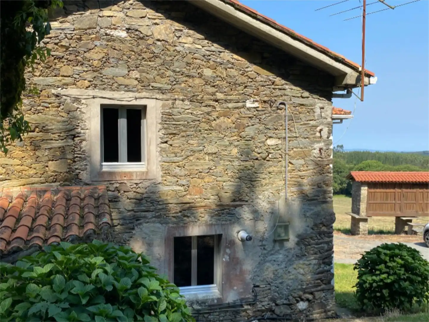Casa o xalet en venda a Lugar Vilarensal, 1, Mesía Vista exterior de Casa o xalet en venda en Mesía amb Moblat