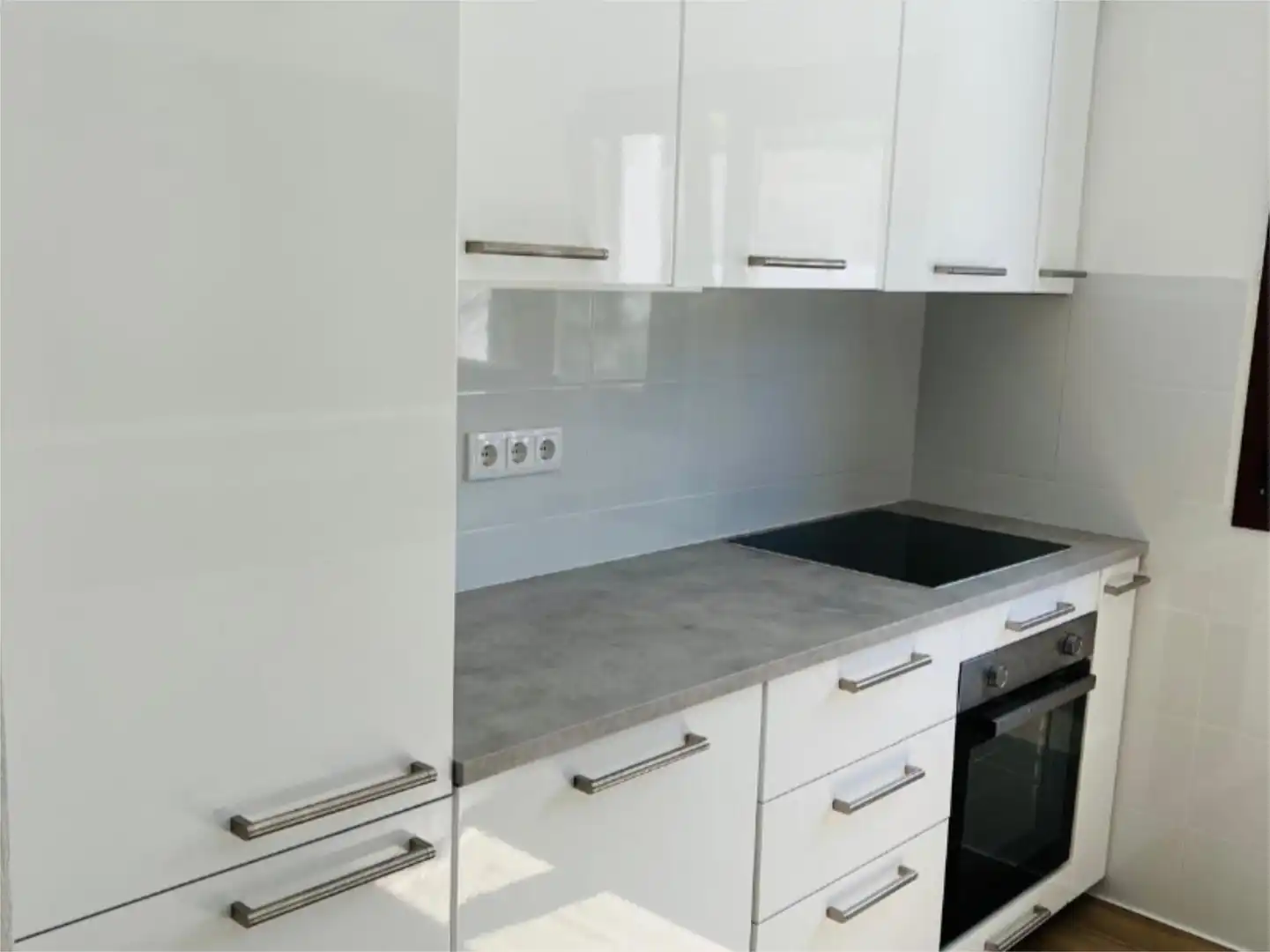 Cocina de Piso de alquiler en Sant Josep de sa Talaia con Aire acondicionado, Calefacción y Jardín privado