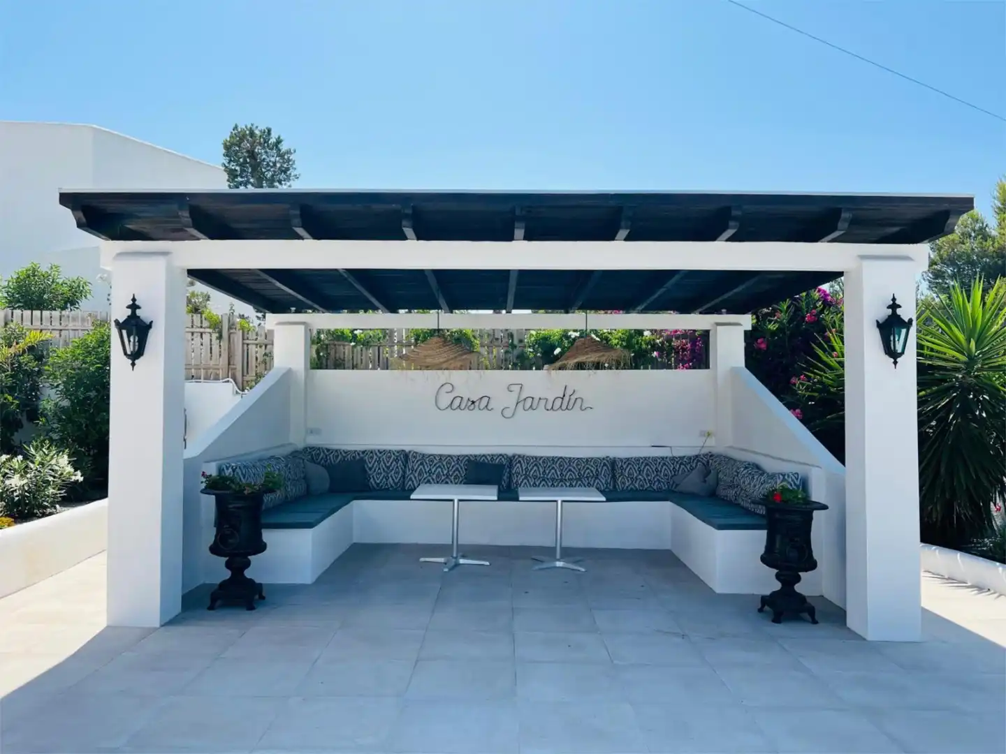 Terraza de Piso de alquiler en Sant Josep de sa Talaia con Aire acondicionado, Calefacción y Jardín privado
