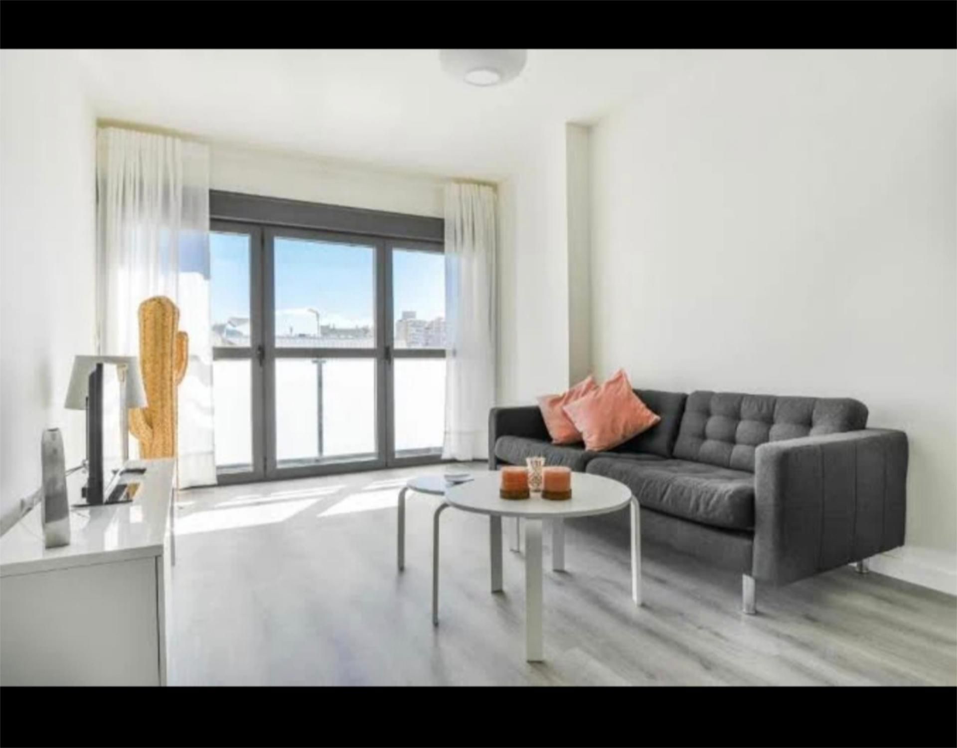 Living room of Flat for sale in Málaga Capital  with Air Conditioner, Heating and Furnished