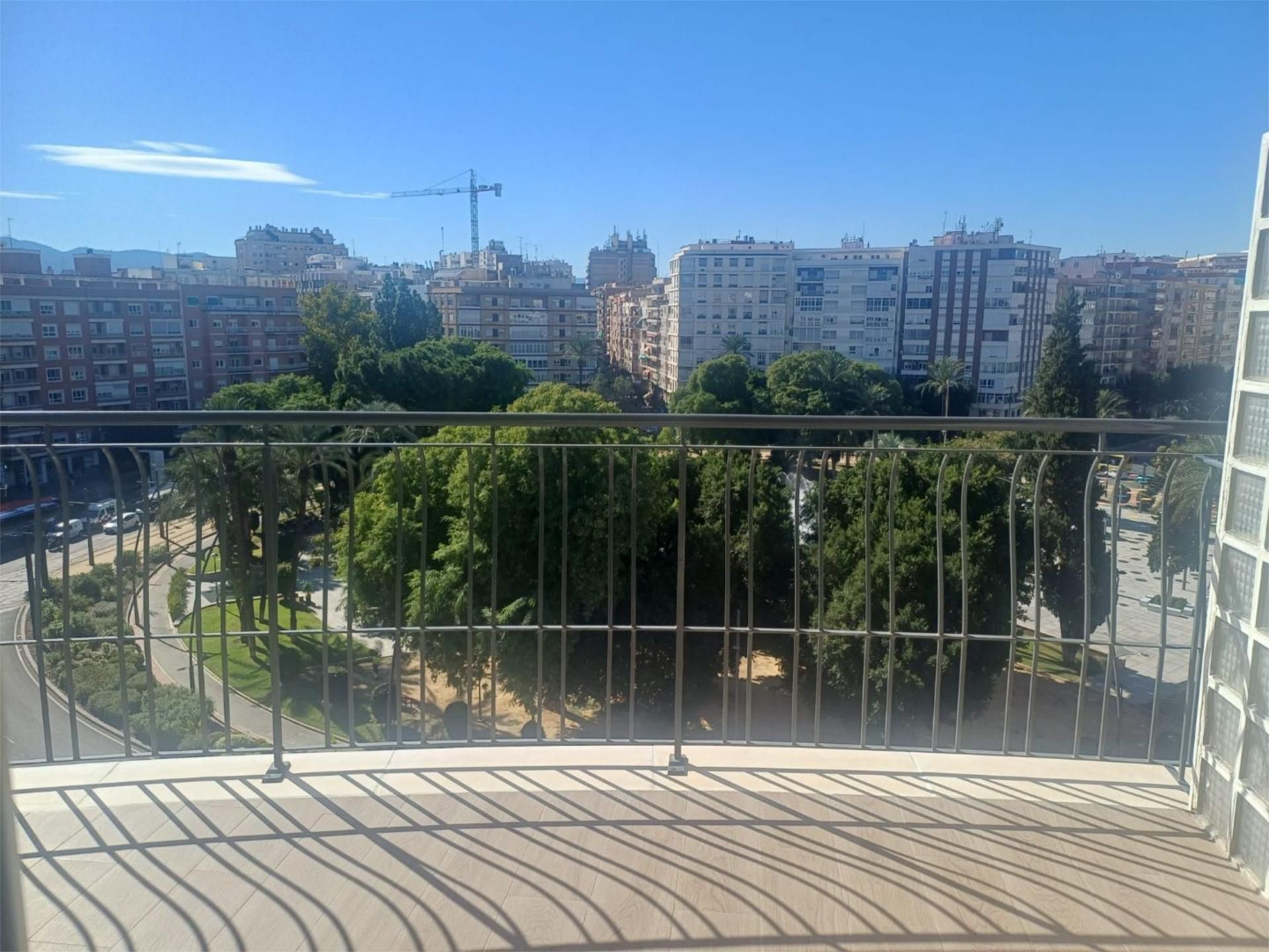 Exterior view of Flat to rent in  Murcia Capital  with Parquet flooring, Terrace and Balcony