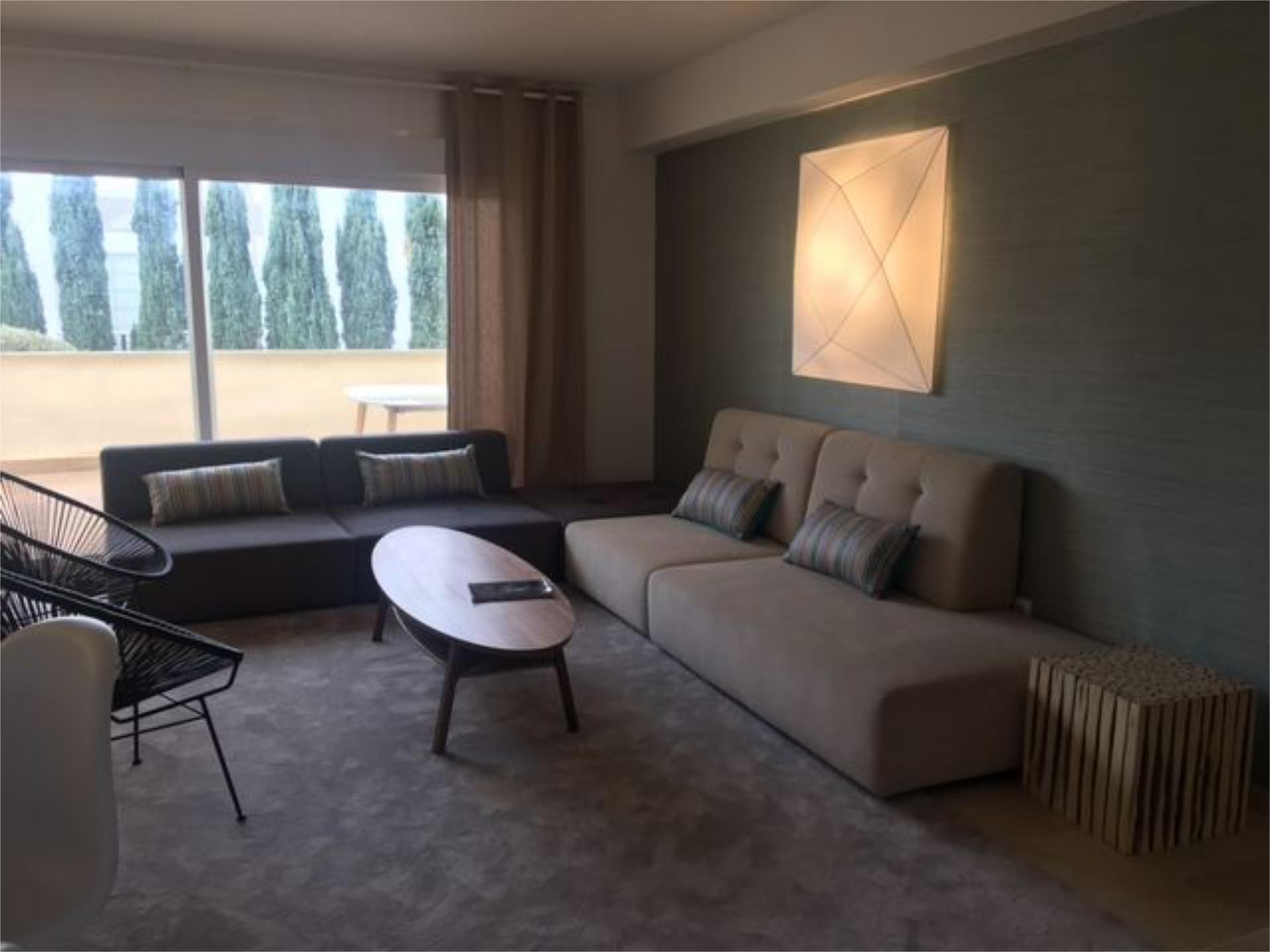 Flat to rent in Avenida del Golf, 26, Roca Llisa Living room of Flat to rent in Santa Eulària des Riu  with Air Conditioner, Terrace and Swimming Pool