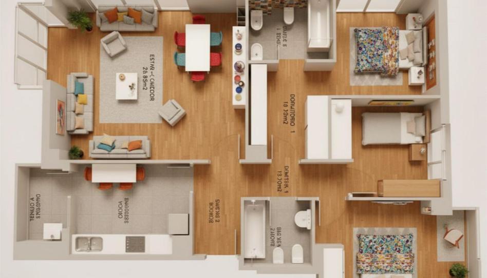 Photo 1 of Flat for sale in Calle de Minerva, 57, Valdebernardo - Valderribas, Madrid