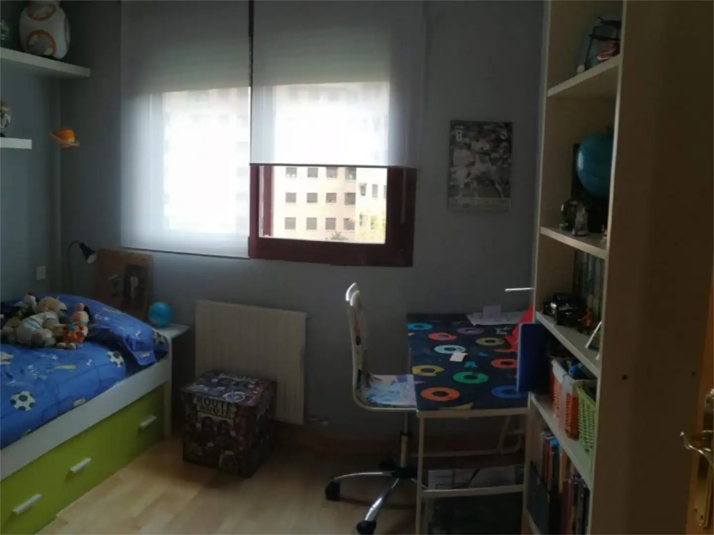 Flat for sale in Calle de Minerva, 57, Valdebernardo - Valderribas Bedroom of Flat for sale in Madrid Capital with Air Conditioner and Swimming Pool