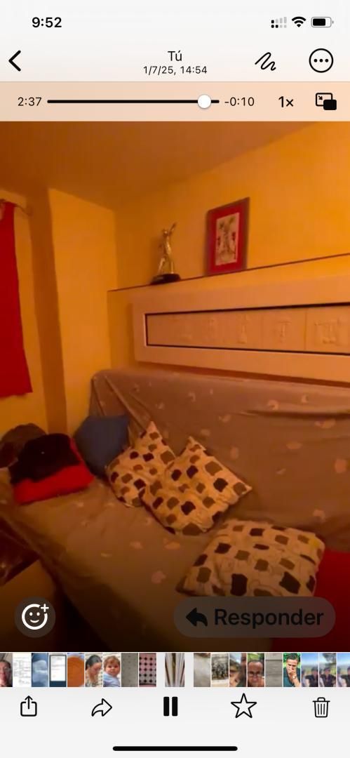 Bedroom of Planta baja to rent in Utiel  with Air Conditioner and Furnished