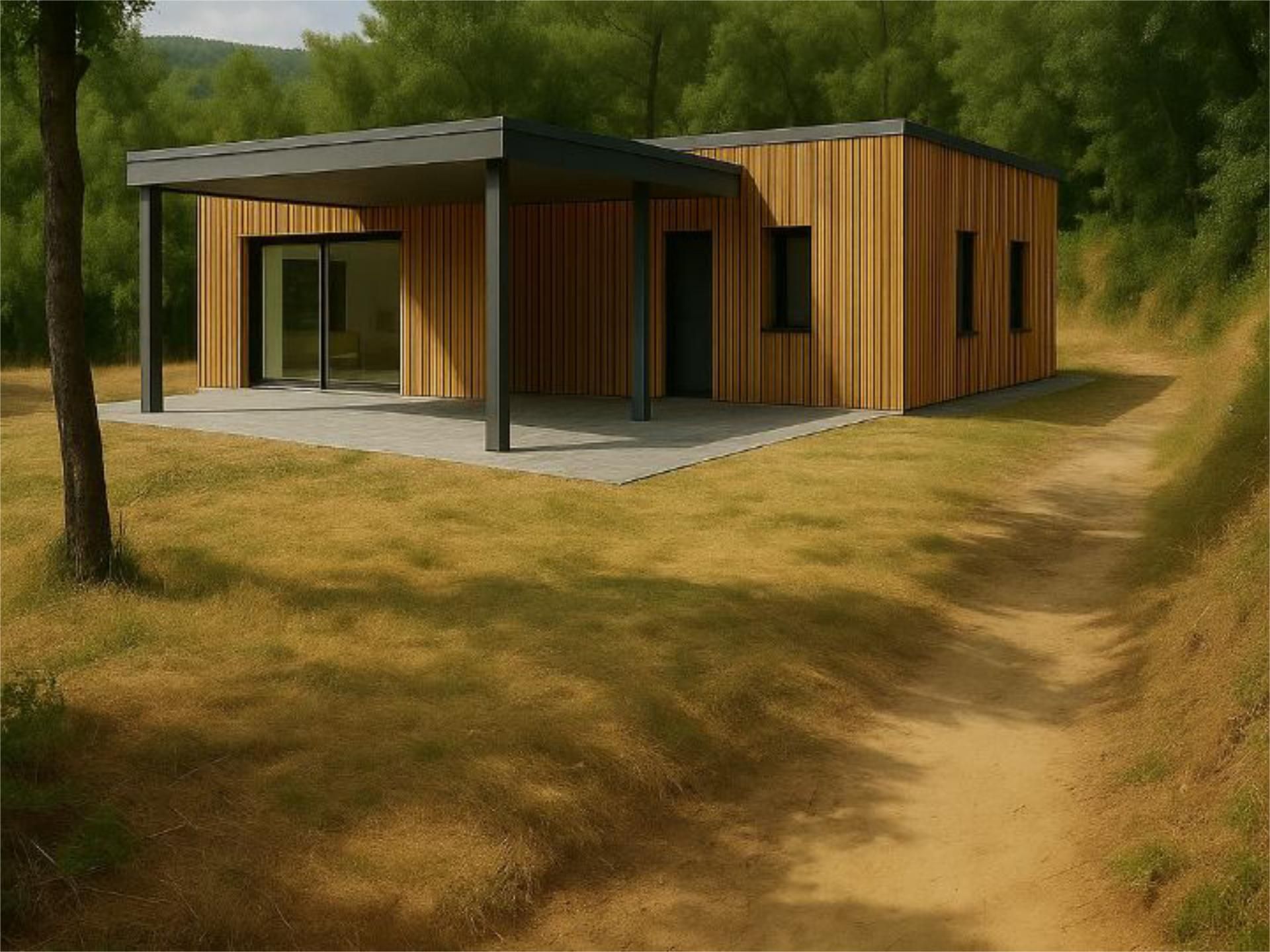 Vista exterior de Casa o xalet en venda en Fogars de la Selva amb Jardí privat i Terrassa