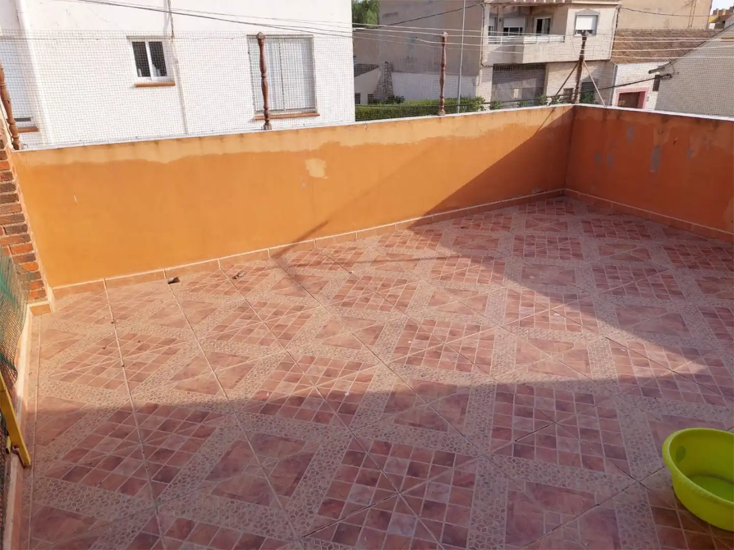 Einfamilien-Reihenhaus zum Verkauf in Calle la Unión, 6, La Aljorra Terrasse von Einfamilien-Reihenhaus zum Verkauf in Cartagena mit Klimaanlage, Terrasse und Balkon