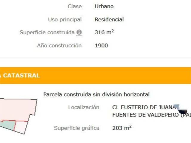 Piso en Venta en Calle Eusterio de Juana, 3 en Fuentes de Valdepero