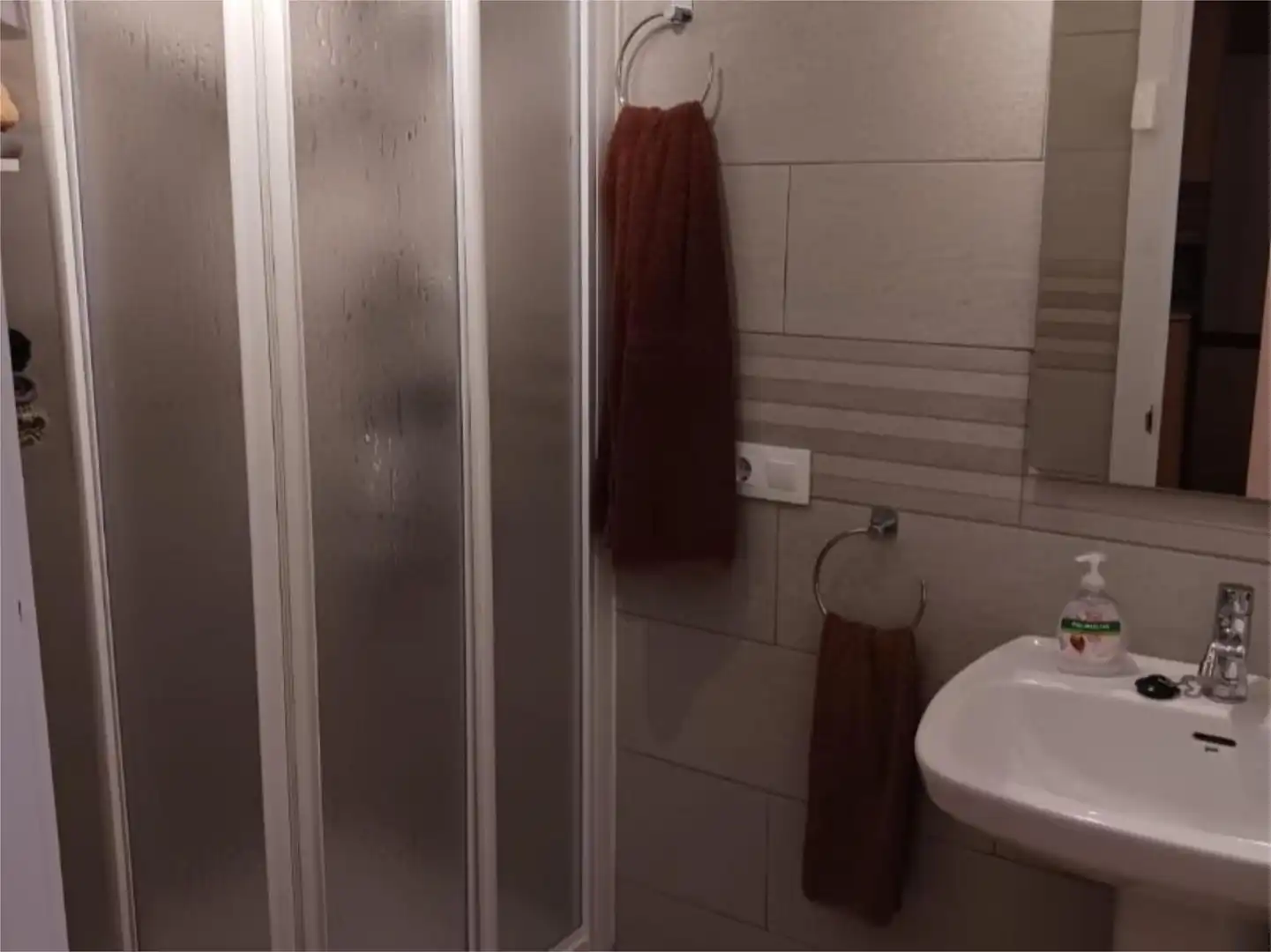 Badezimmer von Wohnung zum Verkauf in Villanueva del Río y Minas mit Klimaanlage, Heizung und Terrasse