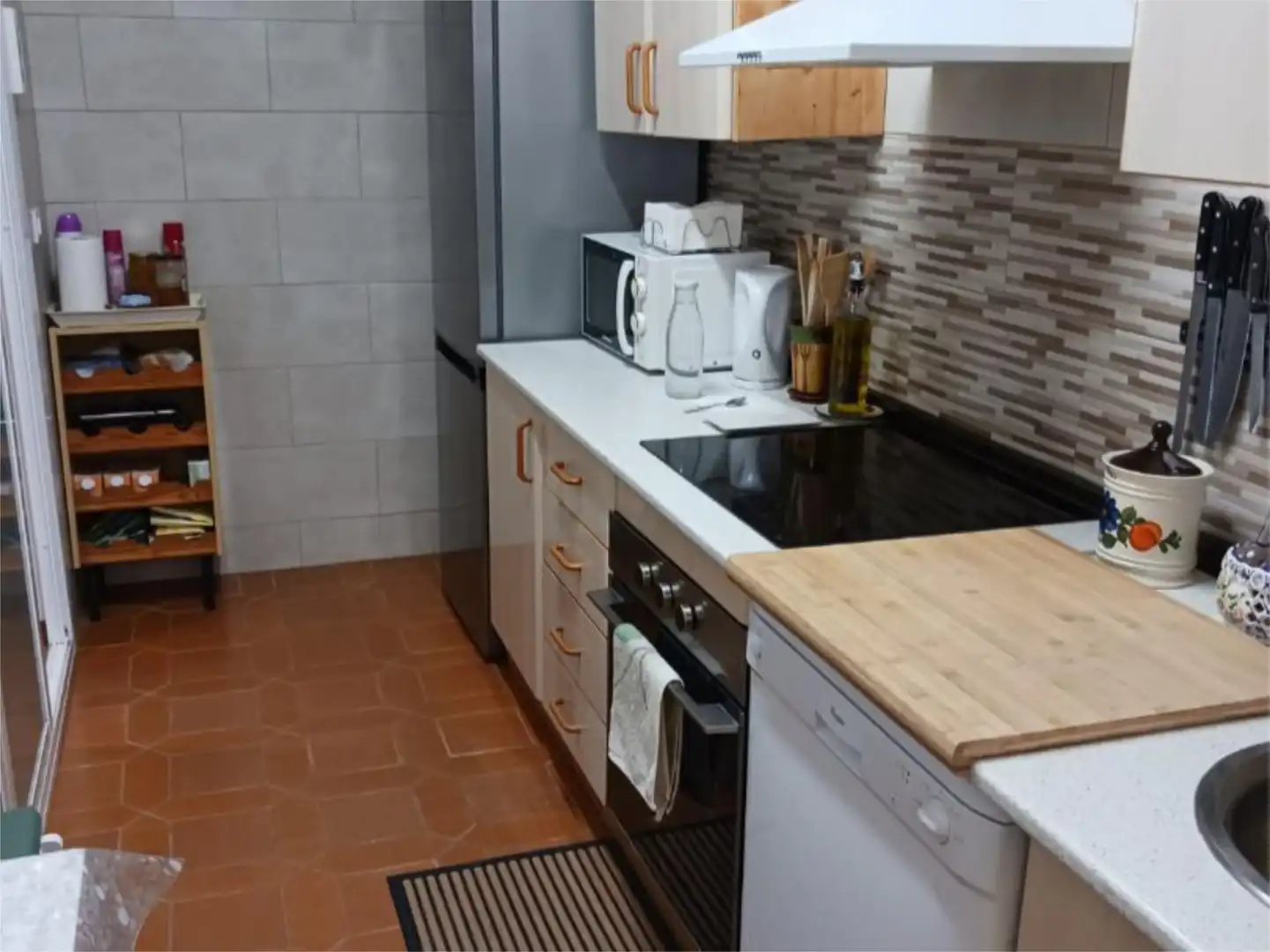Küche von Wohnung zum Verkauf in Villanueva del Río y Minas mit Klimaanlage, Heizung und Terrasse