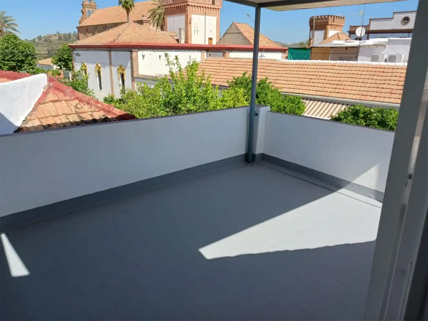 Terrasse von Wohnung zum Verkauf in Villanueva del Río y Minas mit Klimaanlage, Heizung und Terrasse