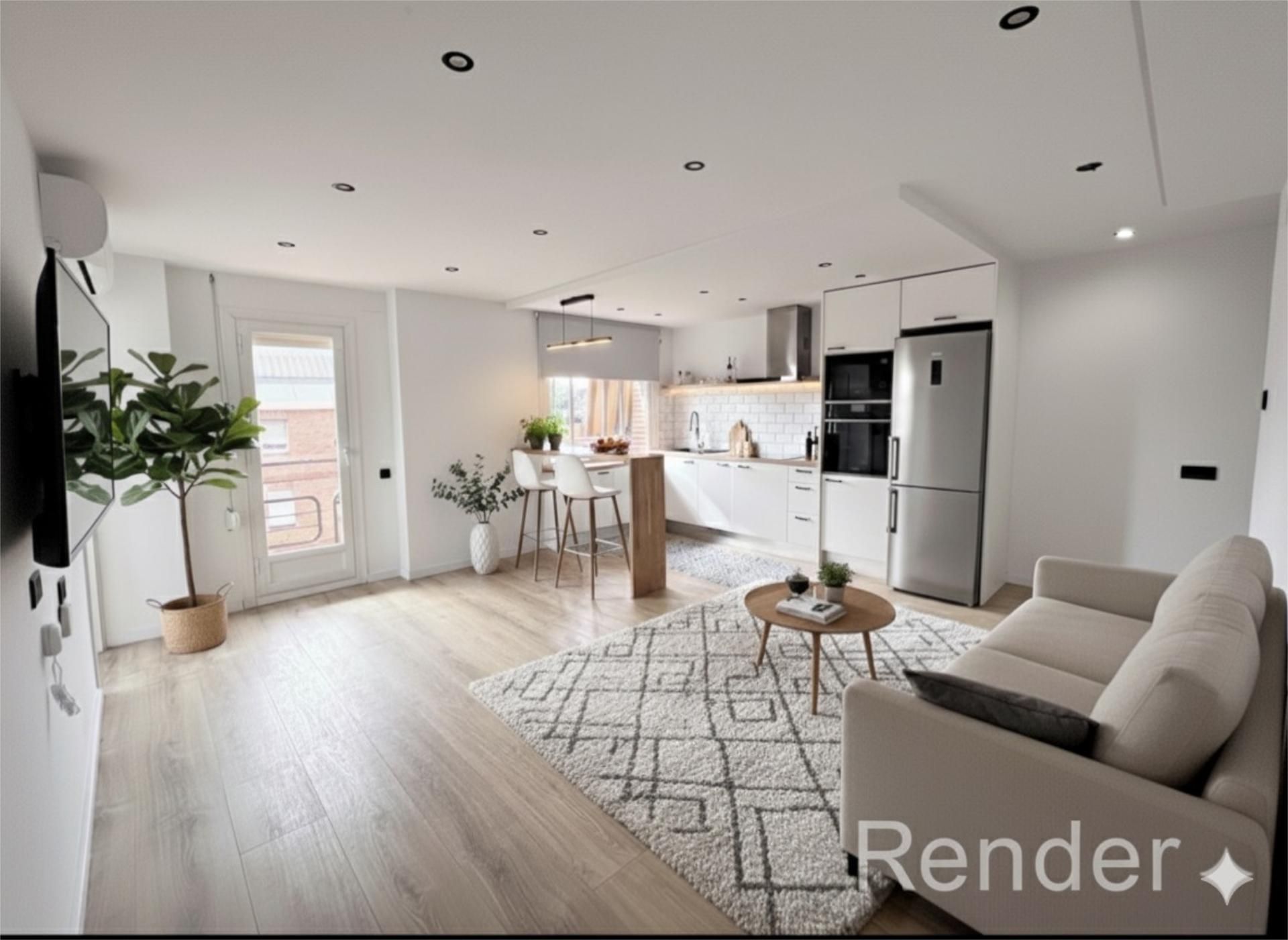 Piso en venta en Carrer de Calderón, 118, Centre Sala de estar de Piso en venta en Sabadell con Aire acondicionado y Balcón