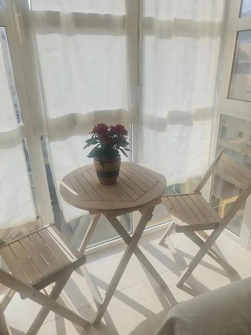 Piso en venta en Carretera de Alicun, 315, El Parador de las Hortichuelas Terraza de Piso en venta en Roquetas de Mar con Aire acondicionado, Amueblado y Horno