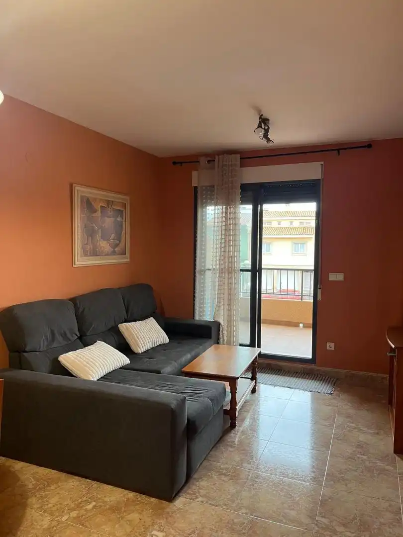 Piso de alquiler en Carrer Riu Xúquer, 102, Playas de Puçol Sala de estar de Piso de alquiler en Puçol con Aire acondicionado, Calefacción y Terraza
