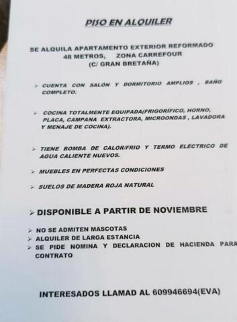 Apartament de lloguer a El Torreón - Los Ángeles - El Pilar Apartament de lloguer en Ciudad Real Capital amb Moblat