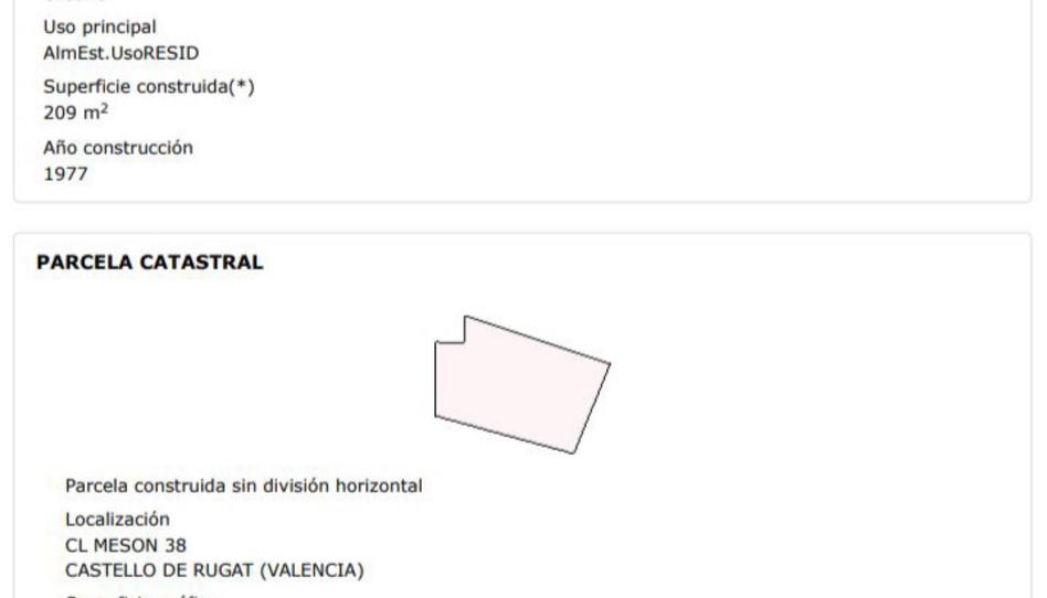 Planta baixa en venda a Carrer Meson, 38, Castelló de Rugat, Valencia - imatge 1 Foto 1 de Planta baixa en venda a Carrer Meson, 38, Castelló de Rugat, Valencia