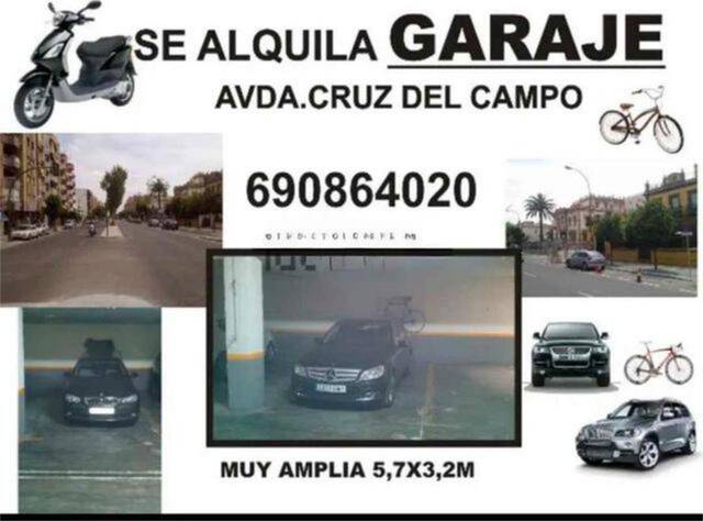 Garaje en Alquiler en Barrio del Nervión