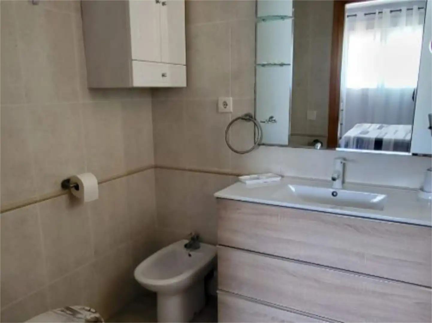 Badezimmer von Wohnung zum Verkauf in Xeraco mit Klimaanlage, Terrasse und Schwimmbad