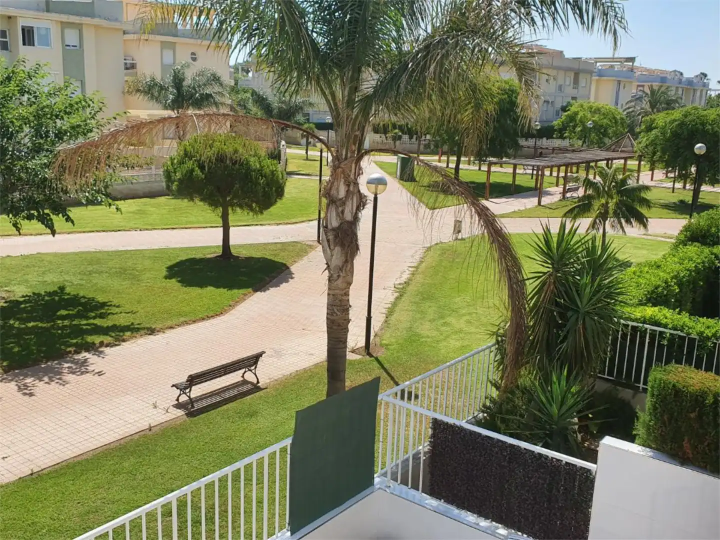 Garten von Wohnung zum Verkauf in Xeraco mit Klimaanlage, Terrasse und Schwimmbad