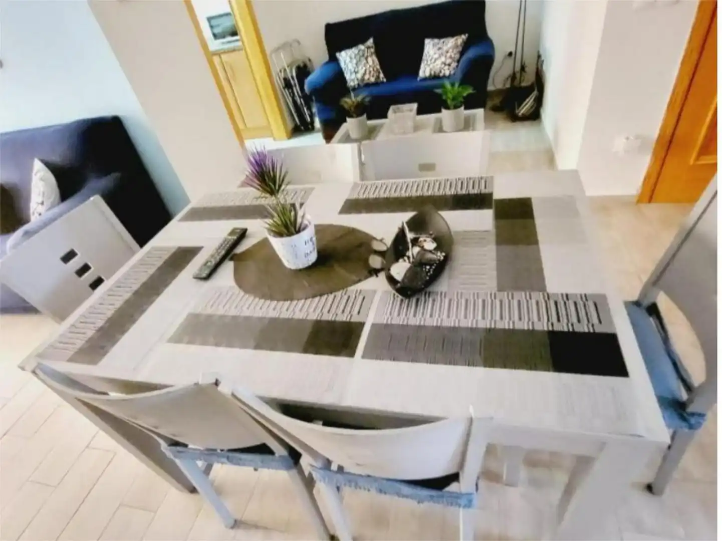 Esszimmer von Wohnung zum Verkauf in Xeraco mit Klimaanlage, Terrasse und Schwimmbad
