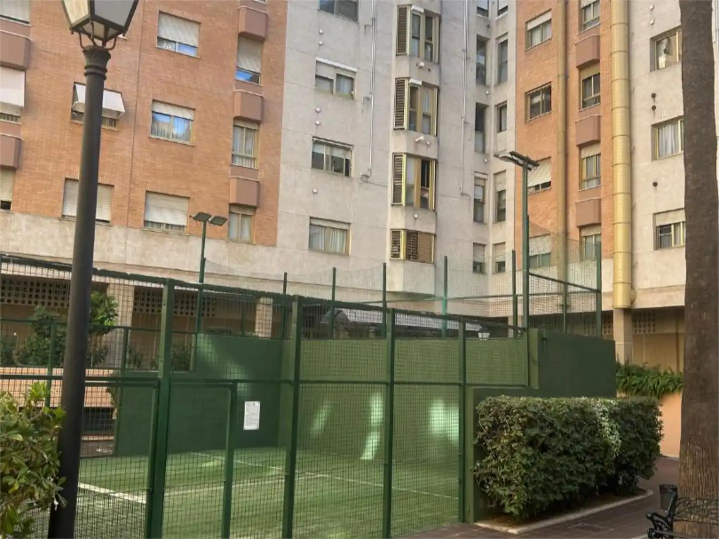 Exterior view of Flat for sale in Sevilla  with Air Conditioner, Private garden and Swimming Pool