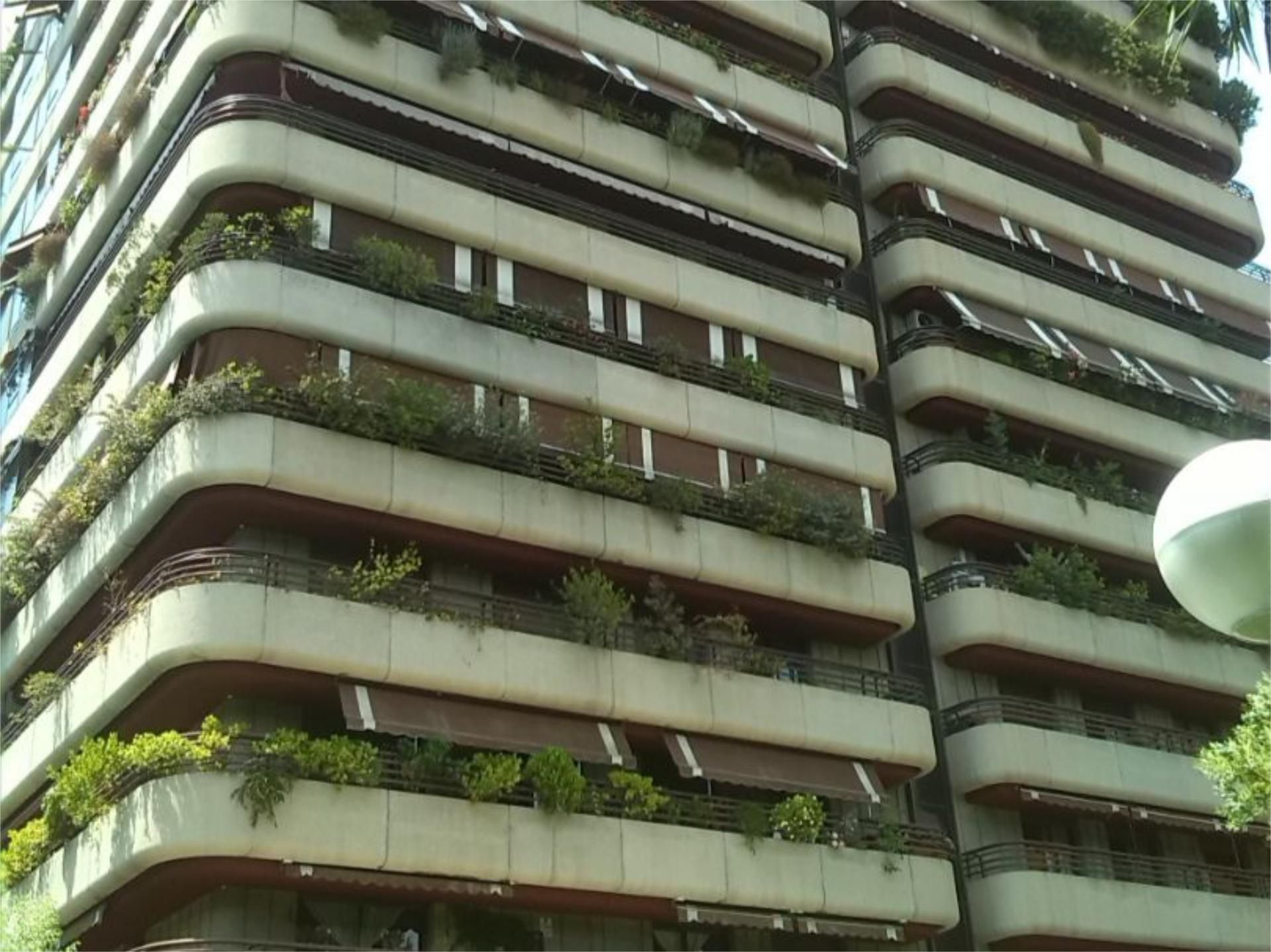 Flat for sale in Peñagrande Exterior view of Flat for sale in Madrid Capital with Terrace and Swimming Pool